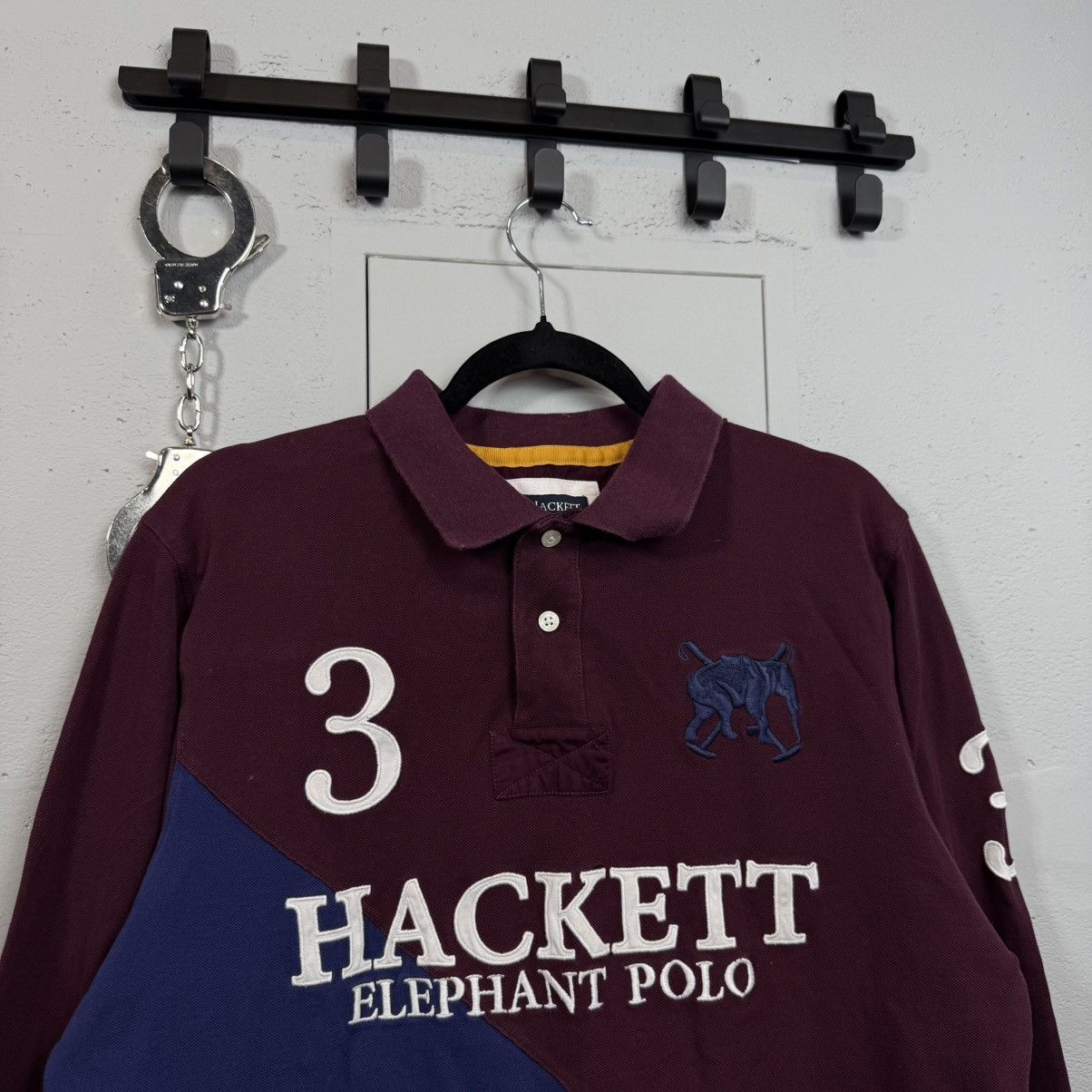 Hackett Vintage Hackett Rygby Long Sleeve Style Ralph Lauren City Size US XL / EU 56 / 4 - 3 Thumbnail