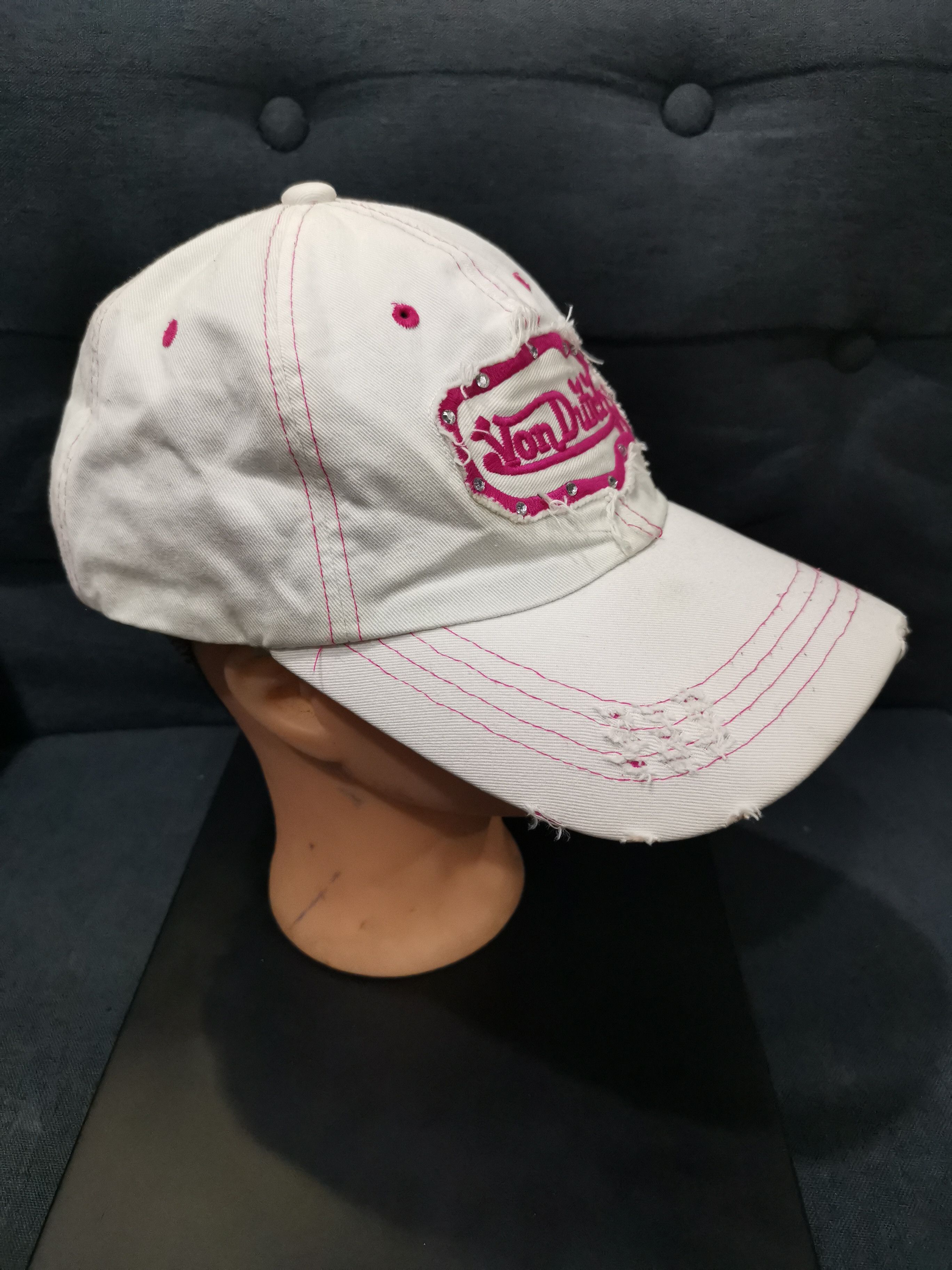 Vintage × Von Dutch Vintage Von Dutch Hats Distressed Design - Embroidery Size ONE SIZE - 3 Thumbnail