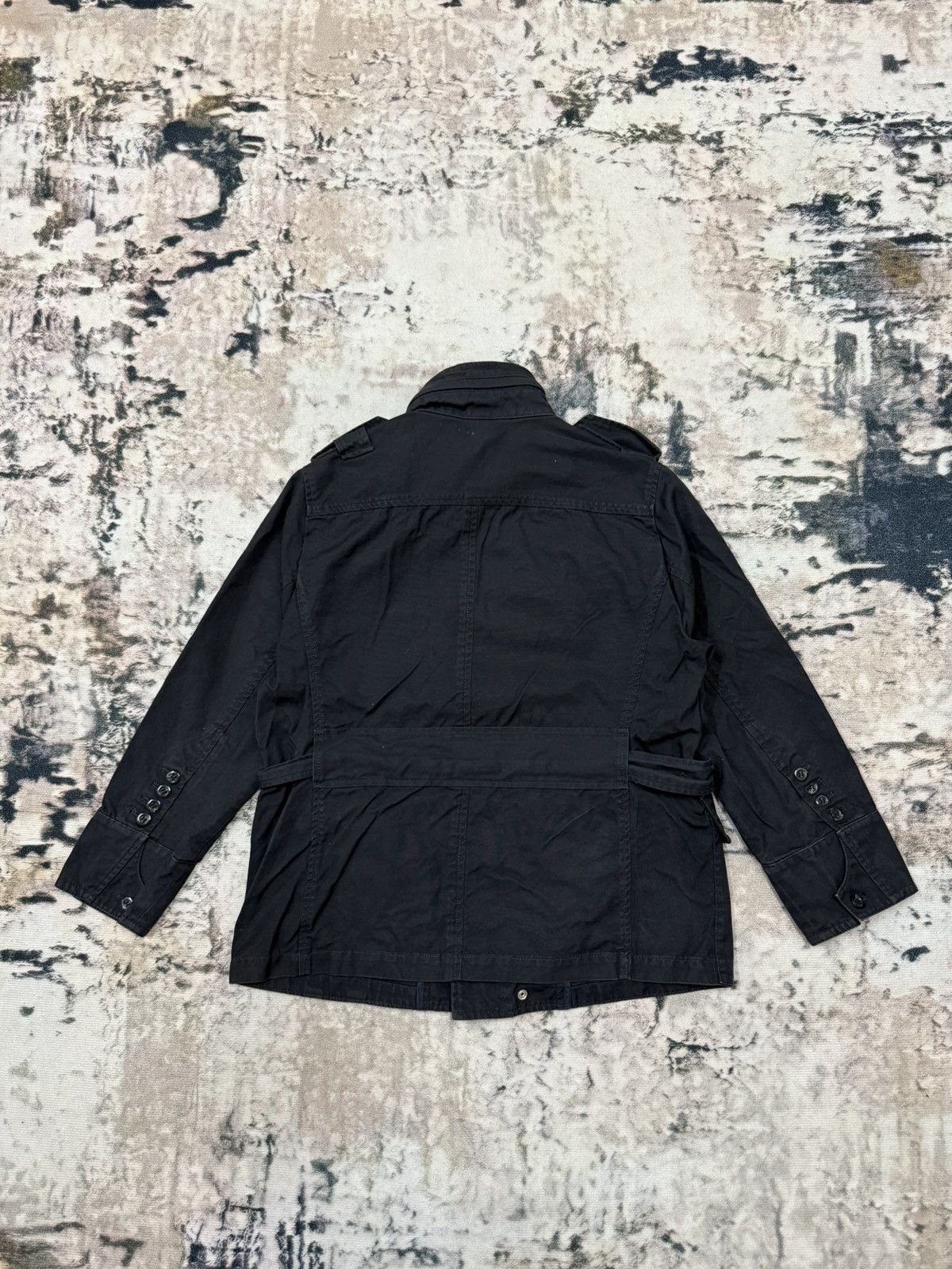 Japanese Brand × Vintage Nibariki Studio Ghibli Military Style Belted Jacket Size US S / EU 44-46 / 1 - 12 Thumbnail