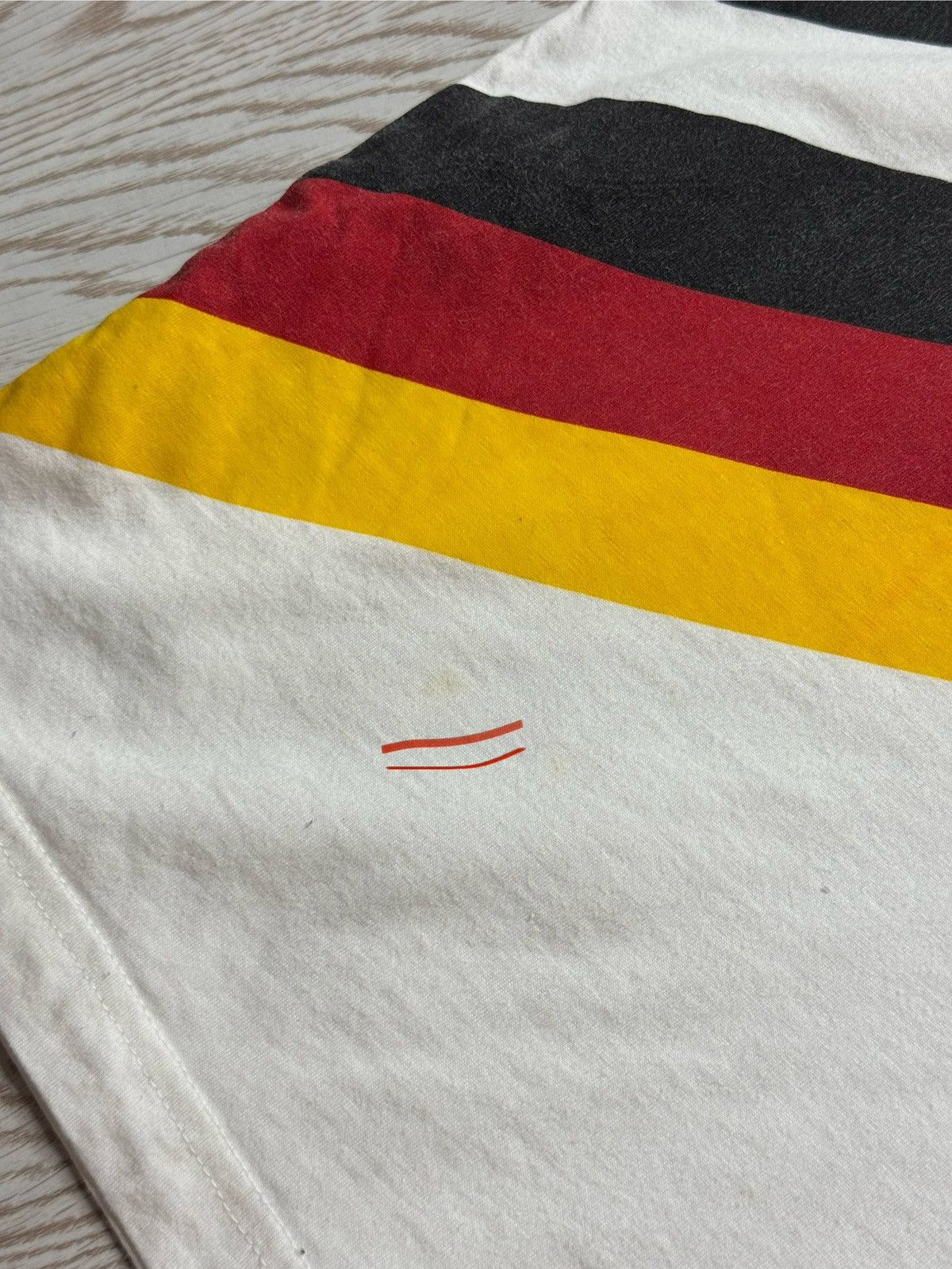 Adidas Vintage 1992-94 Adidas Germany Training Soccer T-shirt Size US XL / EU 56 / 4 - 10 Thumbnail