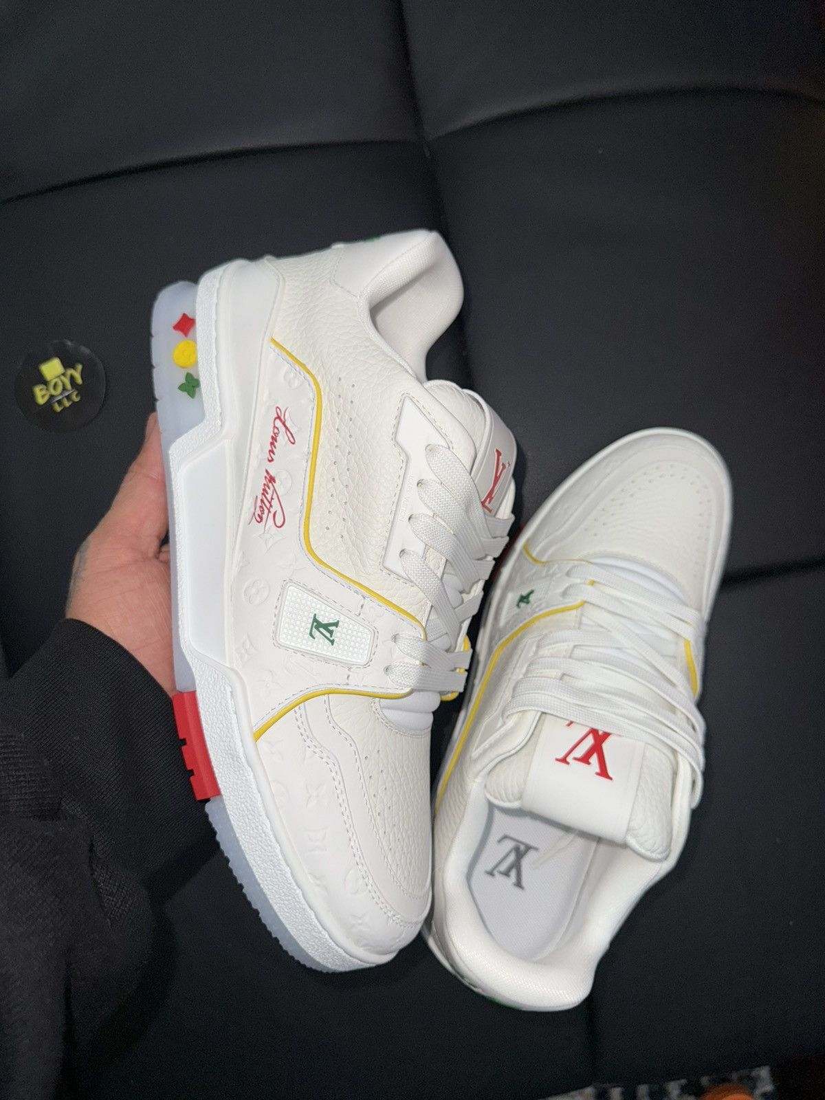 Louis Vuitton Louis vuitton monogram trainer Size US 8.5 / EU 41-42 - 5 Thumbnail