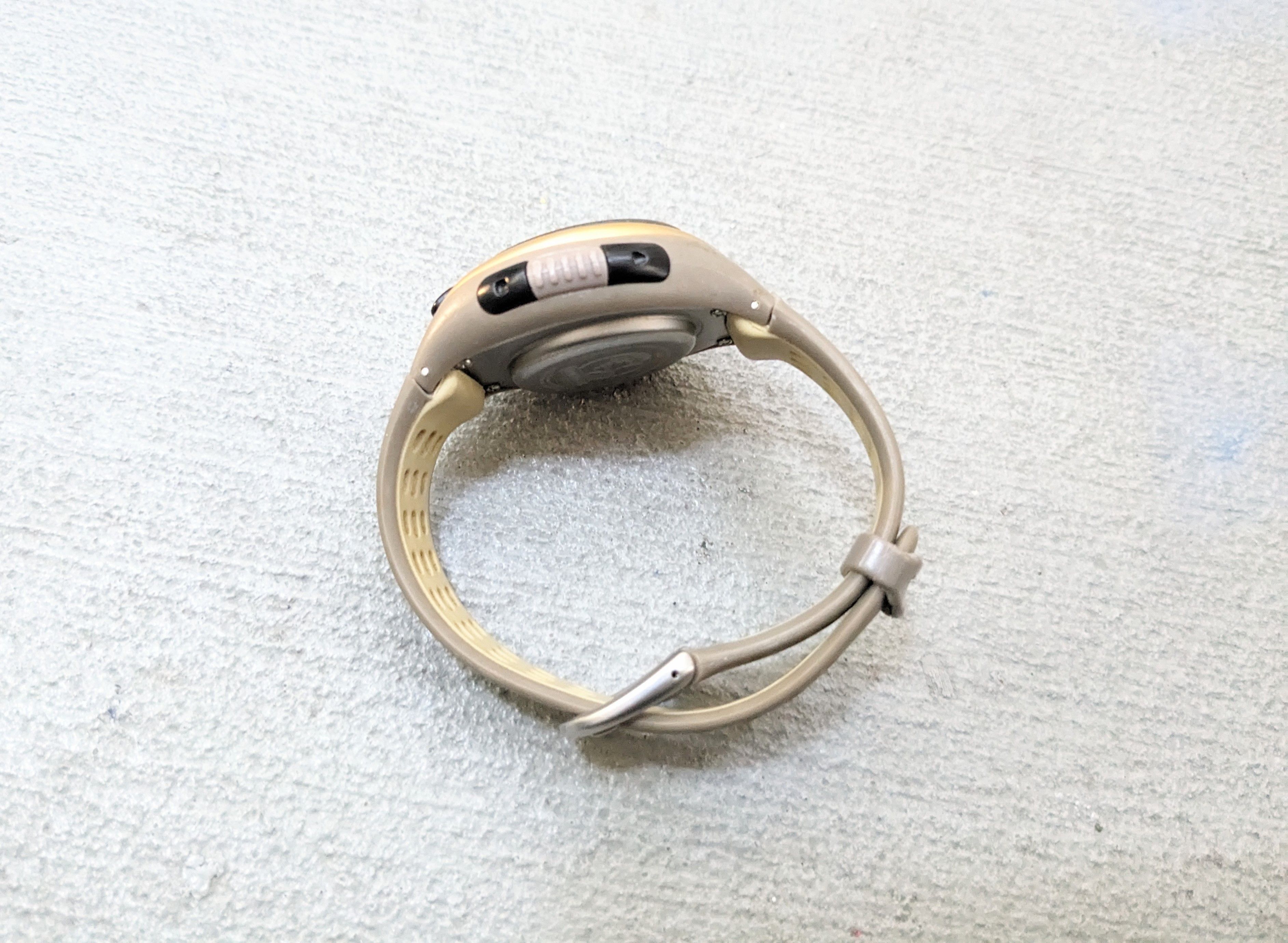 Nike × Vintage Vintage Nike Watch Gold Gray Rubber Digital Size ONE SIZE - 7 Thumbnail