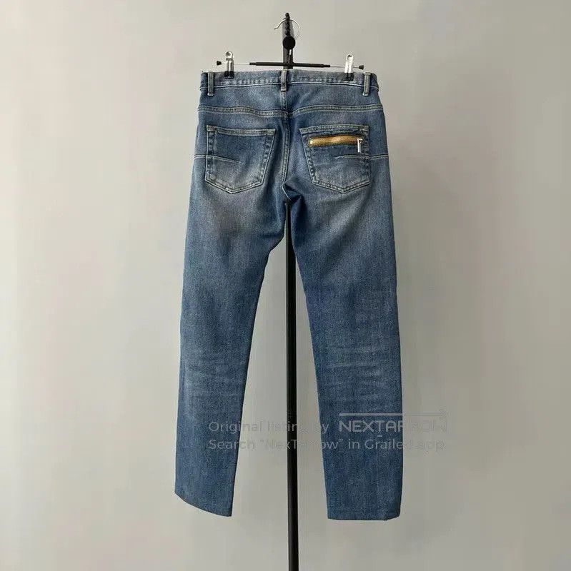 Dior Dior Blue Cotton Men's Casual Pants . Size US 26 / EU 42 - 2 Thumbnail
