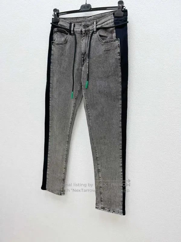 Off-White Off-White Gray Denim Casual Pants for Men . Size US 27 - 2 Thumbnail