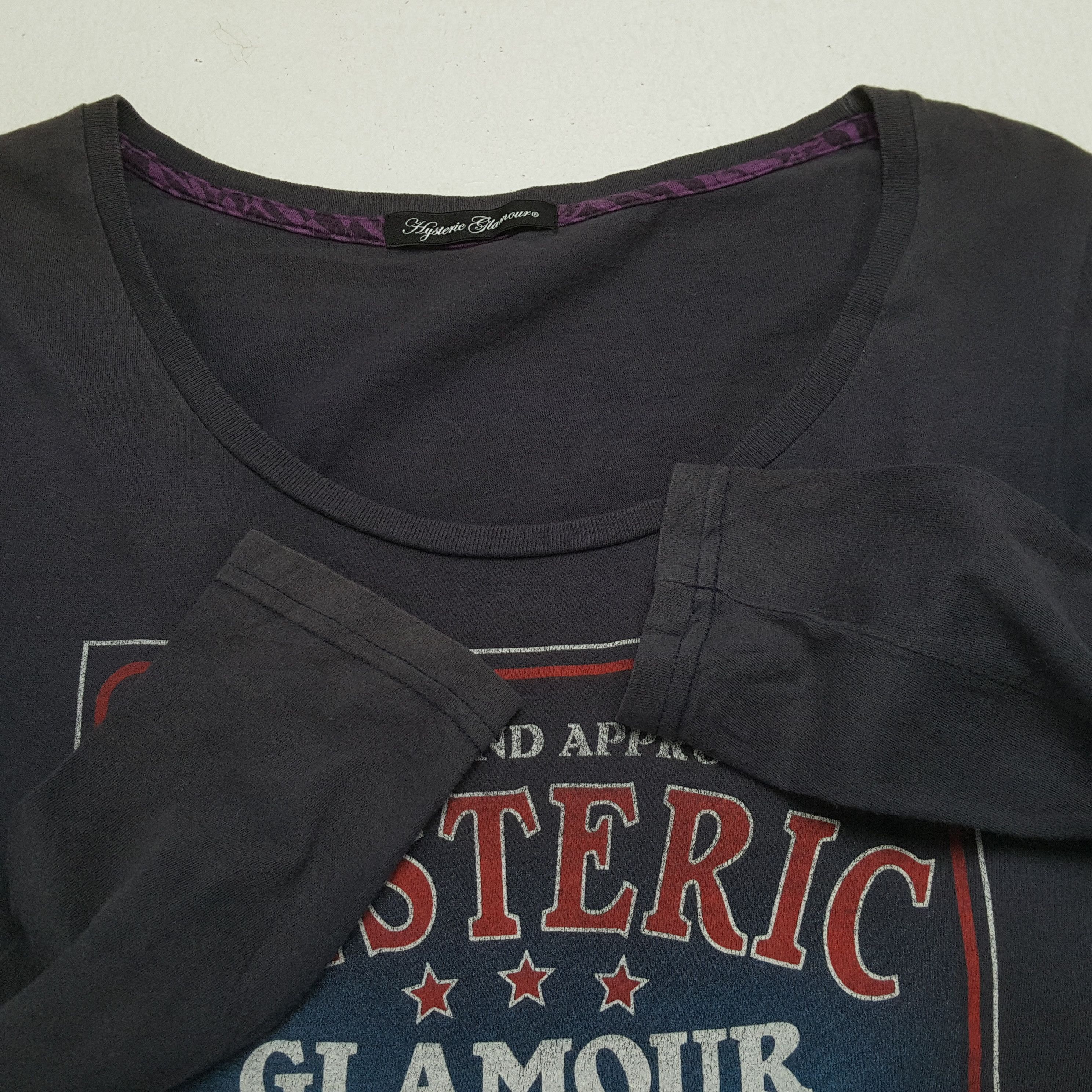 Hysteric Glamour × Japanese Brand × Vintage Vintage HYSTERIC GLAMOUR Japanese Fashion Brand T-Shirts Size S / US 4 / IT 40 - 11 Thumbnail