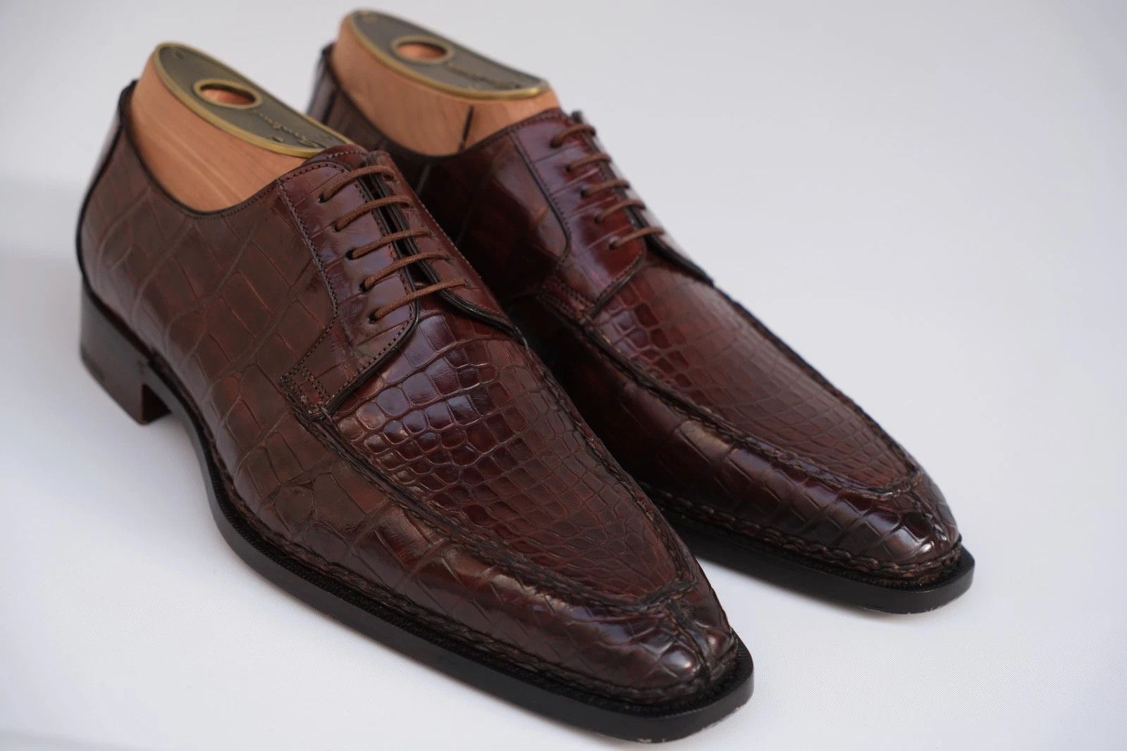 Santoni New Santoni Leather Split Toe UK 9 / US10 / EU 43 Size US 10 / EU 43 - 1 Thumbnail