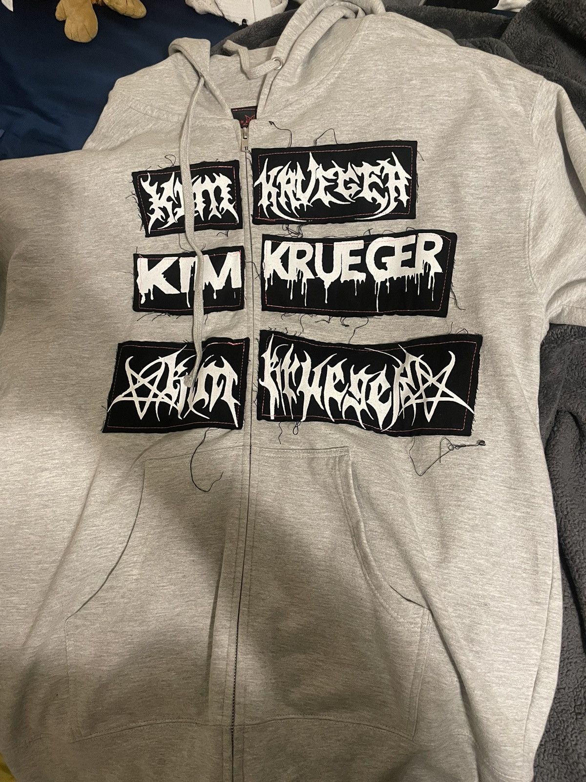Playboi Carti × Streetwear Kim Krueger A Personal Connection Zip