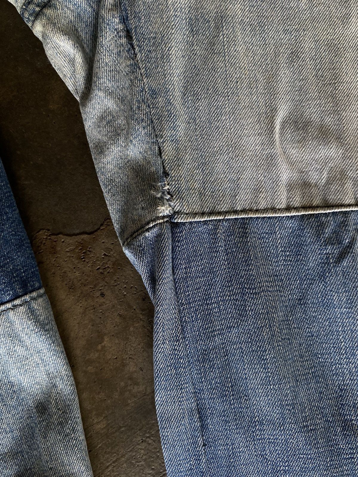Kapital Kountry Y2k FLARE BLUSSOM IFSIXWASNINE DENIM PANTS Size US 27 - 8 Thumbnail