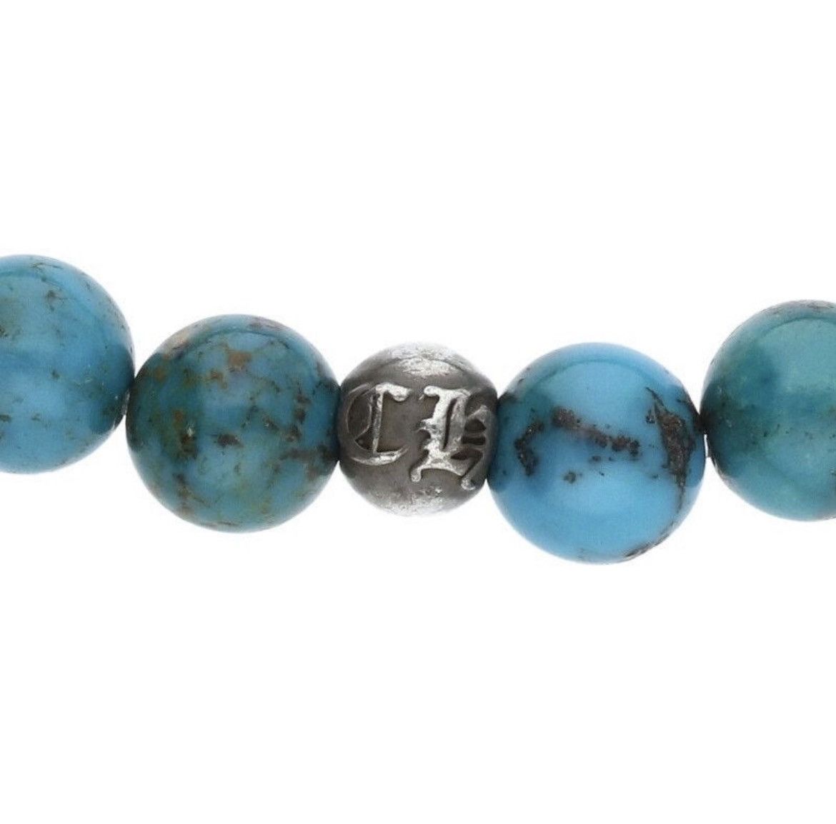 Chrome Hearts Chrome Hearts Turquoise Bead Bracelet Size ONE SIZE - 3 Thumbnail