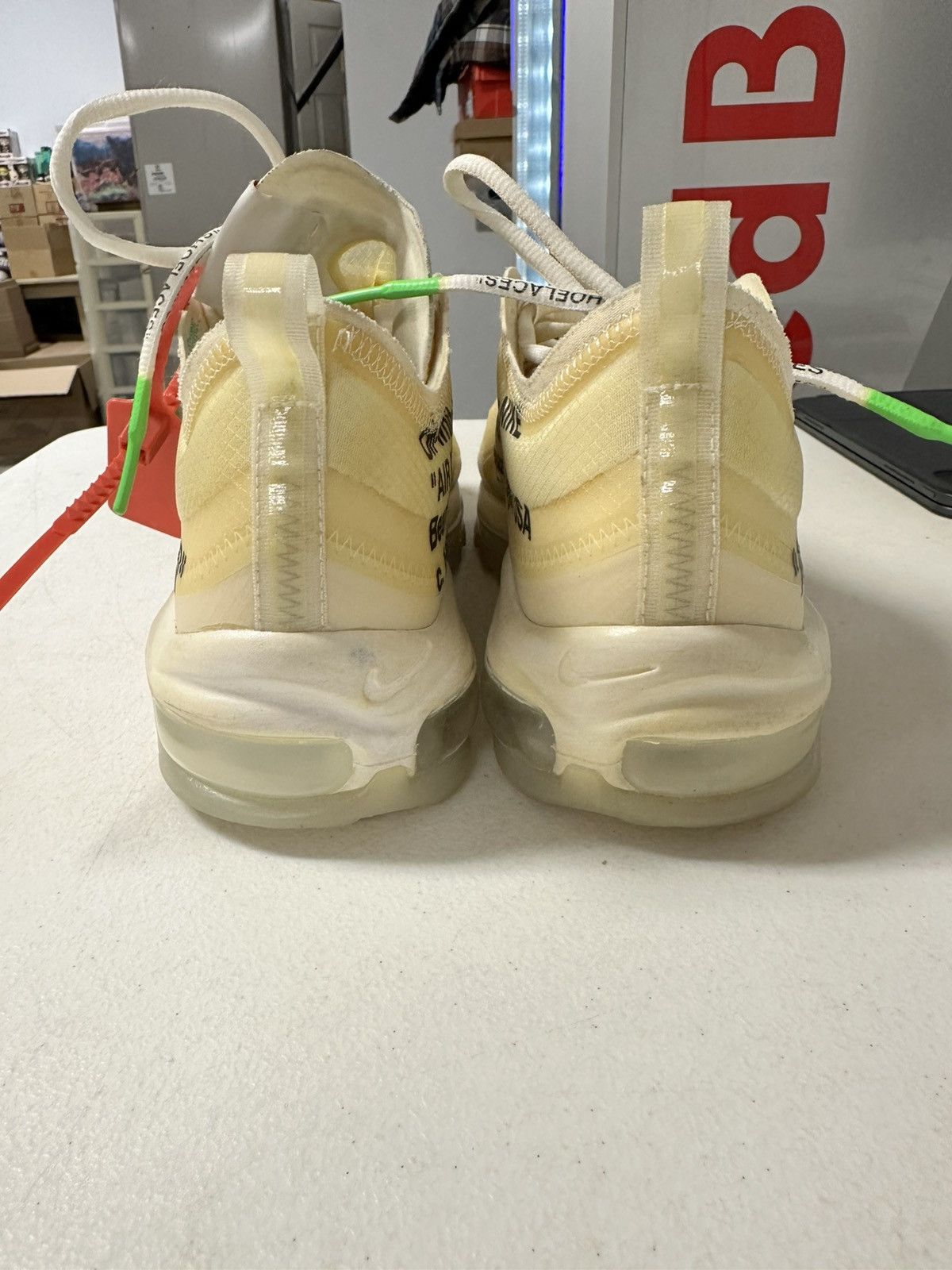 Nike × Off-White Nike off white airmax 97 Size US 10 / EU 43 - 4 Thumbnail
