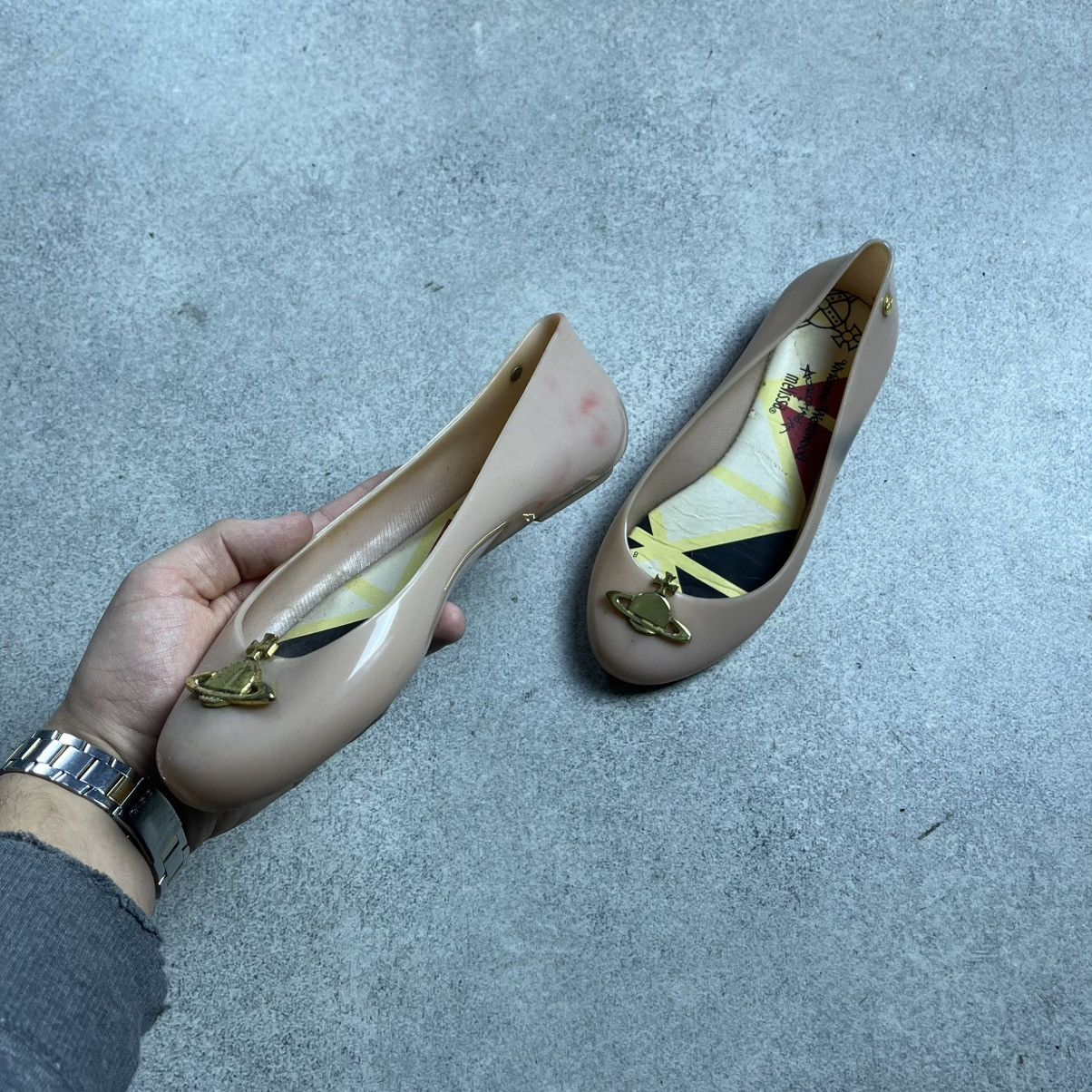 Vivienne Westwood Vivienne Westwood Melisa Anglomania Balet Orb Flats Size US 9 / IT 39 - 3 Thumbnail
