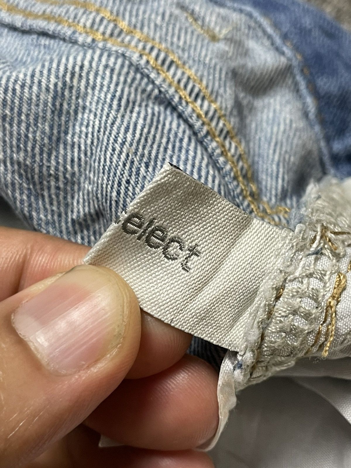 Japanese Brand × Vintage Me+Emselect Brand Ripped Knee Jeans (117) Size US 26 / EU 42 - 7 Thumbnail