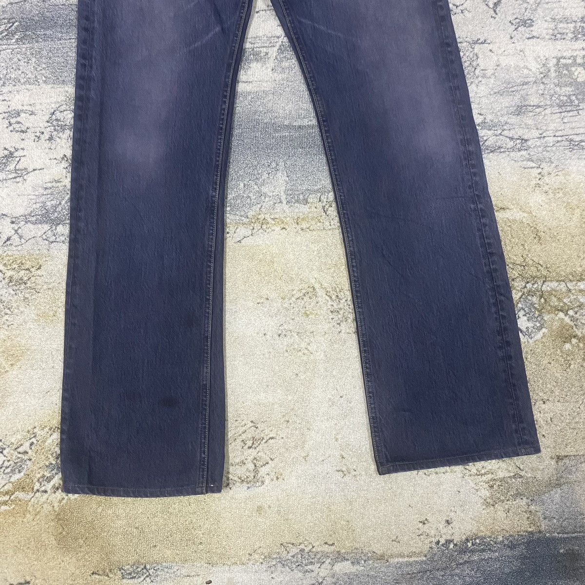 14th Addiction × Blue Blue Japan × Japanese Brand Vintage Blue Blue Japan Pacthwork Denim Jeans Size US 32 / EU 48 - 3 Thumbnail