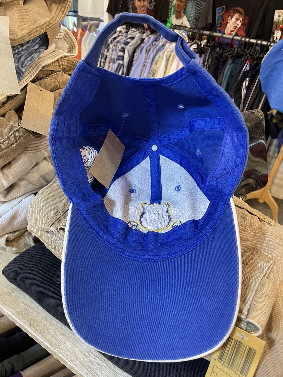 Other Vintage Everton Cap Size ONE SIZE - 4 Thumbnail