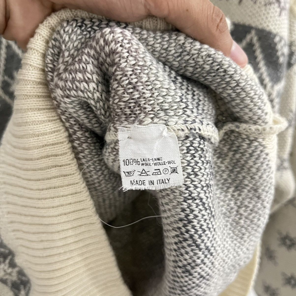 Christian Dior Monsieur Christian Dior Heritage Snowflake Knitted Size US L / EU 52-54 / 3 - 7 Thumbnail