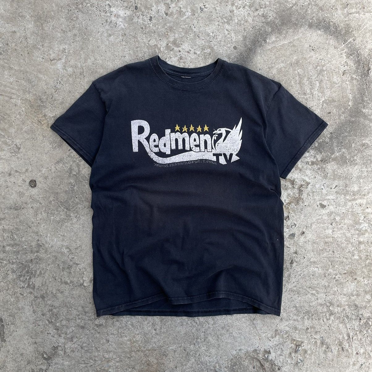 Garbage TV Vintage T-shirts Redmen TV Big Logo Y2K Style USA Humor 00s Size US M / EU 48-50 / 2 - 2 Thumbnail