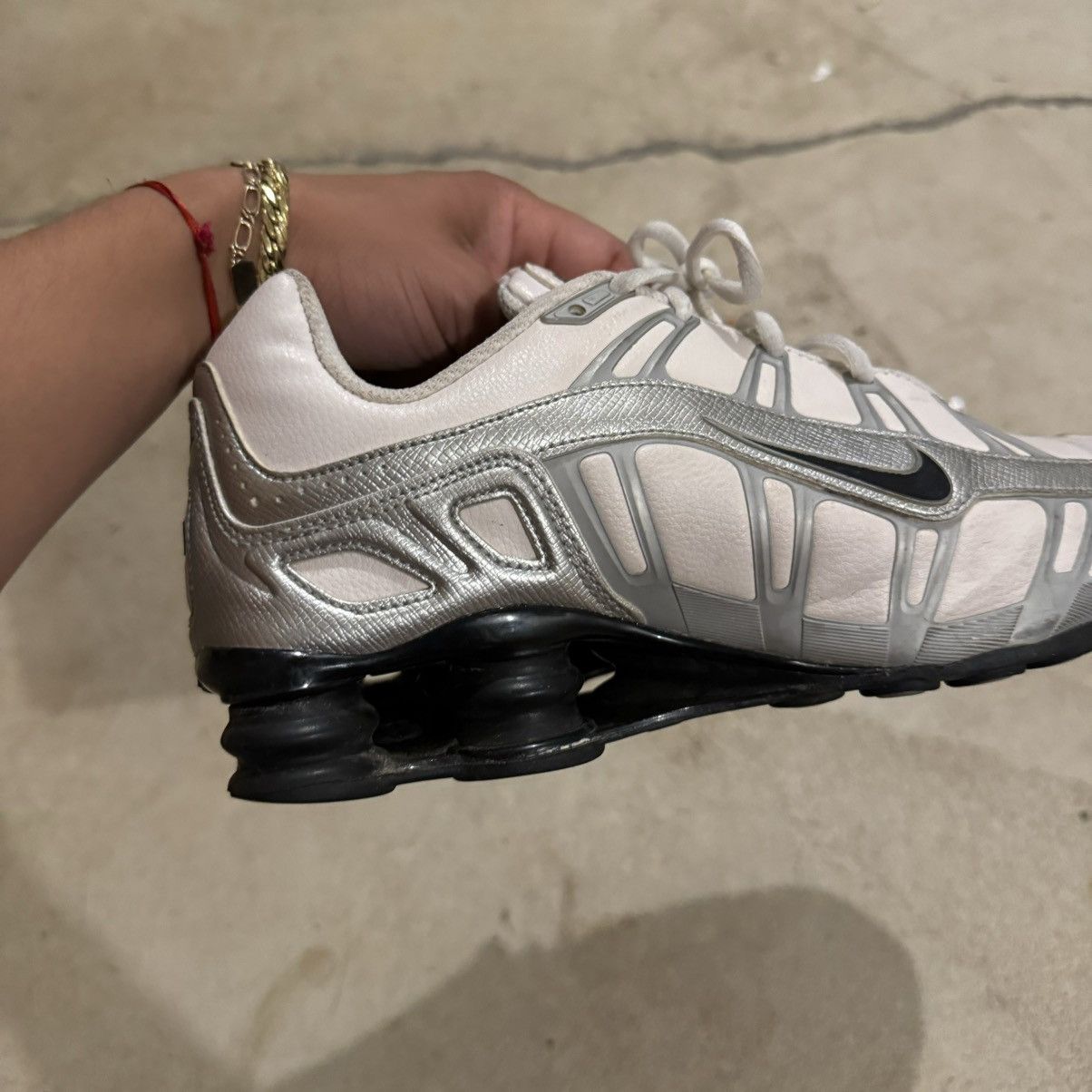 Nike Nike Shox TL 2011 Gray Metallic White Sz 8.5 Size US 8.5 / EU 41-42 - 9 Thumbnail