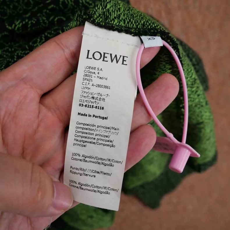 Loewe LOEWE Full print LOGO Polo knit shirt Size XS / US 0-2 / IT 36-38 - 5 Thumbnail