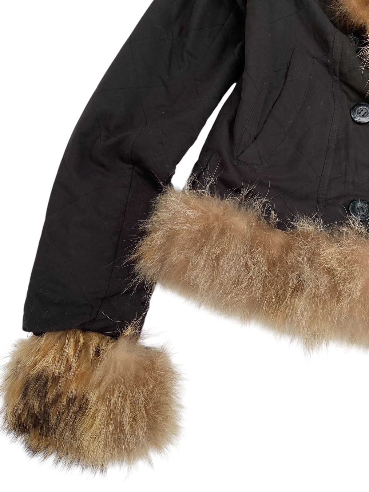 Japanese Brand × Vintage Vtg Lalacub Fur Raccon Jacket LGB Style Size S / US 4 / IT 40 - 6 Thumbnail