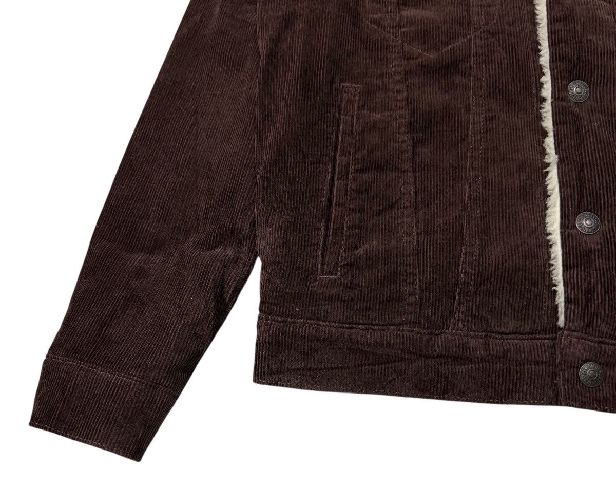 Levi's Vintage Levis Strauss & Co Corduroy Sherpa Fleece Jacket Size US XS / EU 42 / 0 - 4 Thumbnail