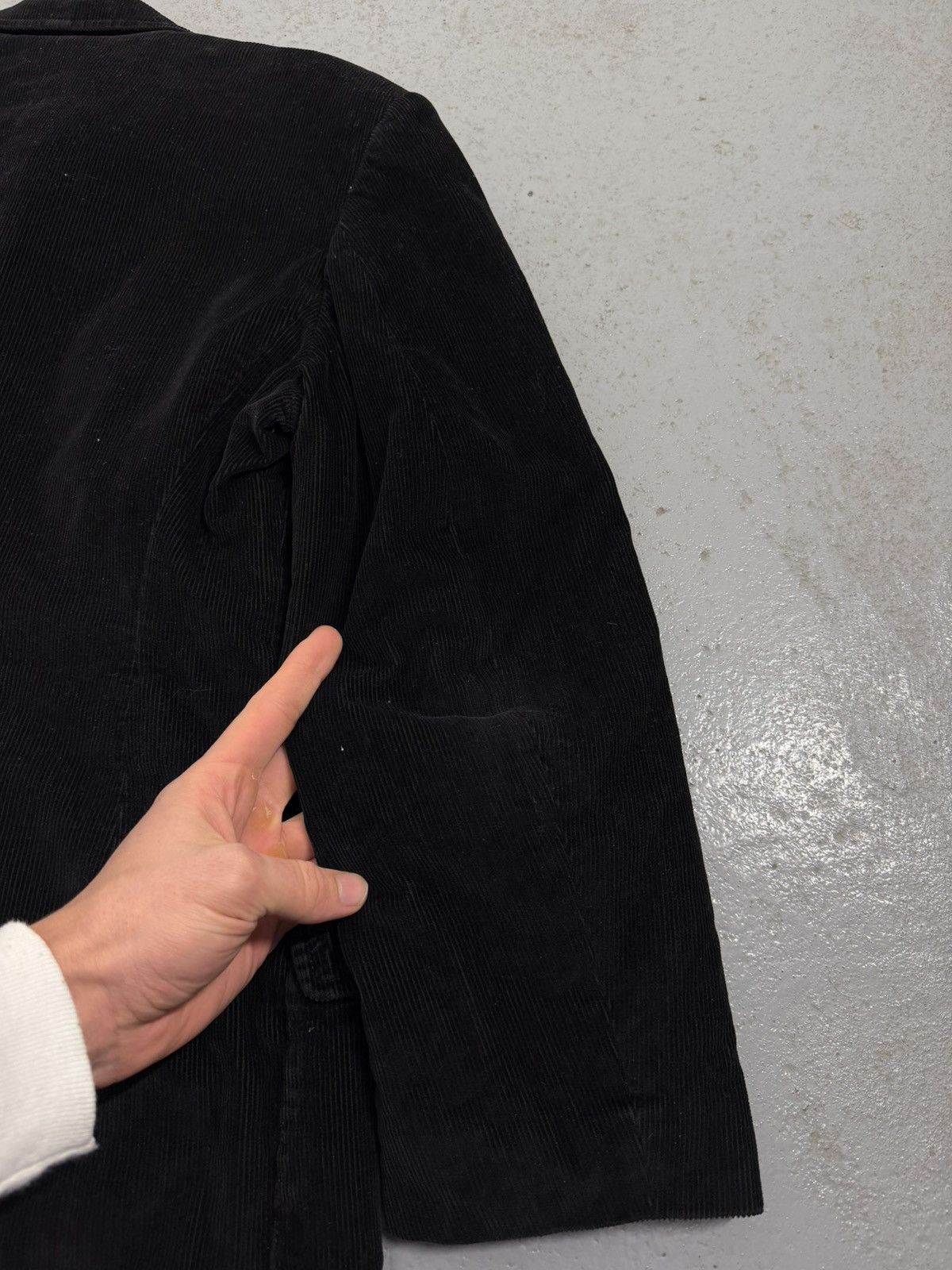 Jean Paul Gaultier Vintage Jean Paul Gaultier Corduroy Double Breaster Coat Size M / US 6-8 / IT 42-44 - 16 Thumbnail
