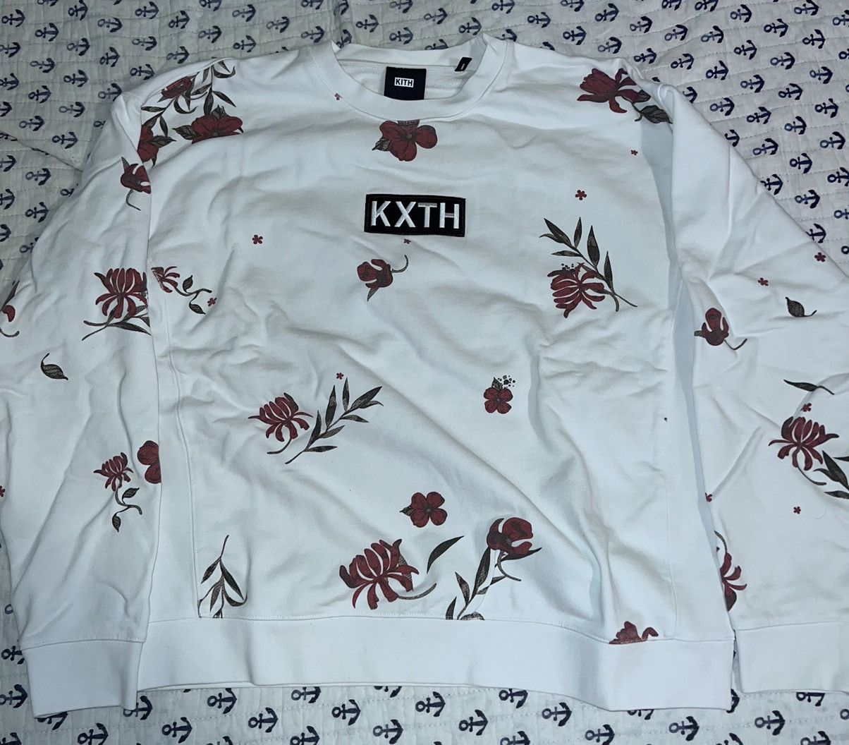 Kith Kith Summer Floral Crewneck - White Size US L / EU 52-54 / 3 - 2 Thumbnail
