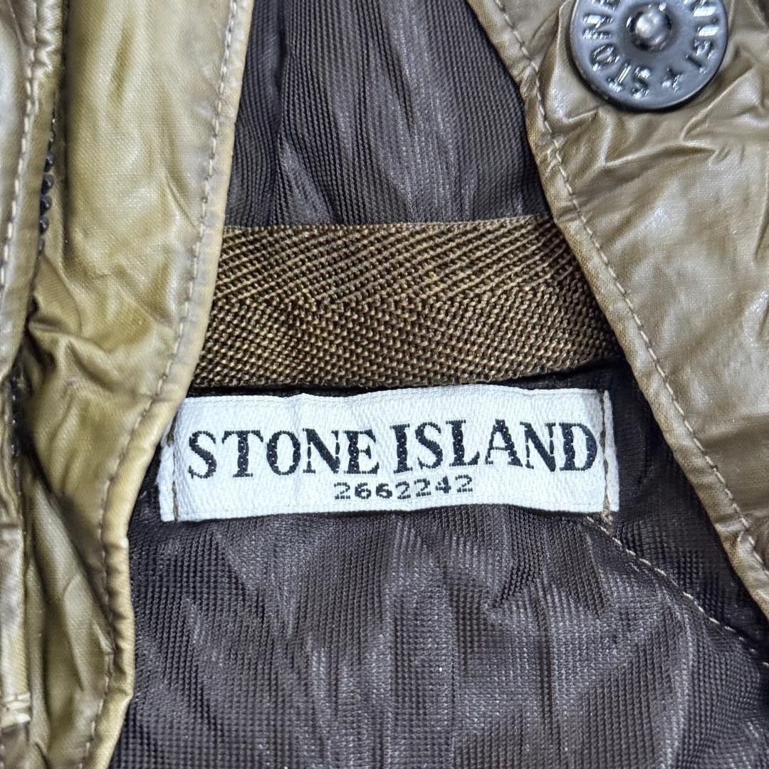 Stone Island 🔥 RARE ! STONE ISLAND MUSSOLA GOMMATA JACKET DISTRESSED Size US XL / EU 56 / 4 - 9 Thumbnail