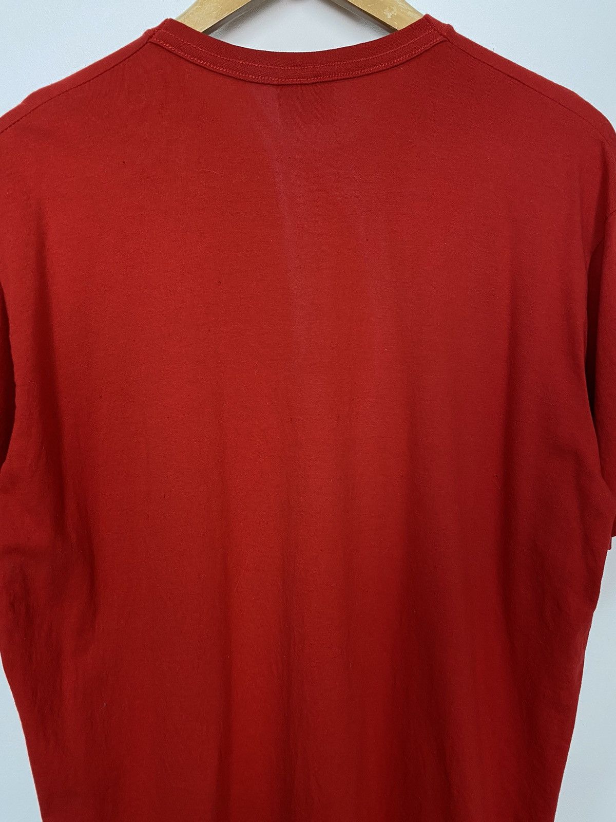 Vintage Manchester United 2008 Champions League Football T-Shirt Red Size US L / EU 52-54 / 3 - 9 Thumbnail