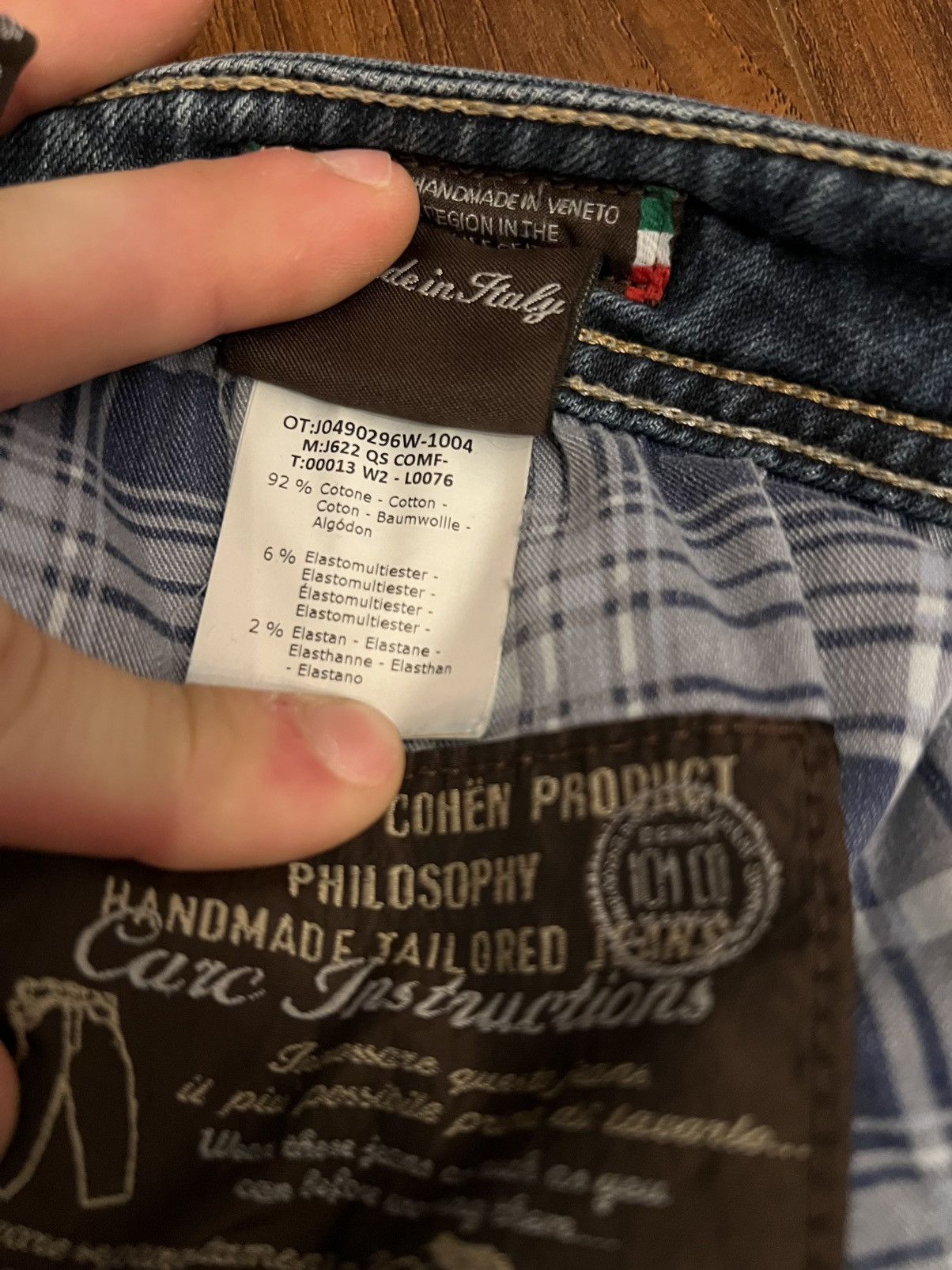 Jacob Cohen Jacob Cohen Luxury J622 QS Comfort Jeans Size US 38 / EU 54 - 12 Thumbnail