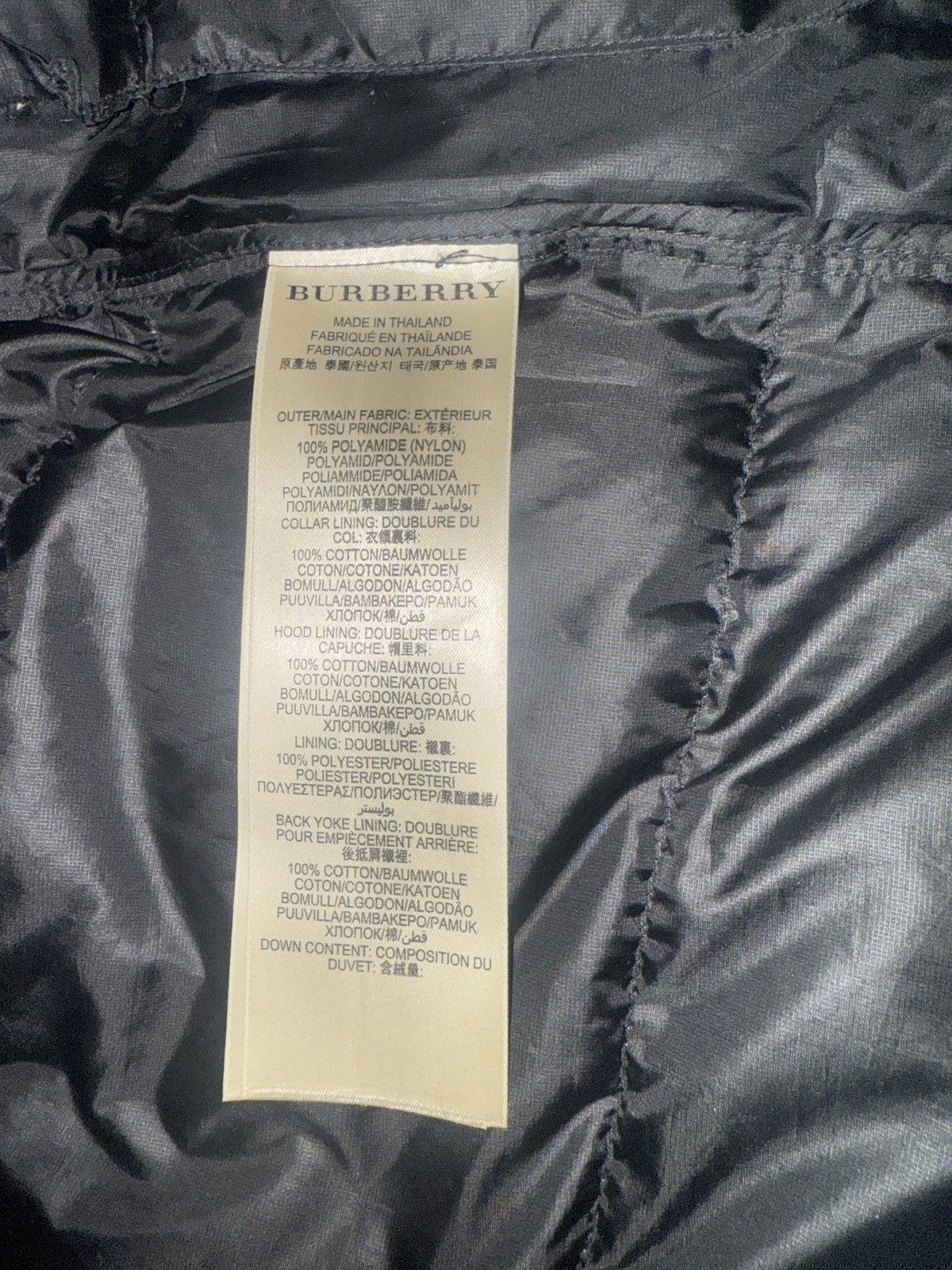 Burberry BURBERRY DOWN JACKET Size US XL / EU 56 / 4 - 3 Thumbnail