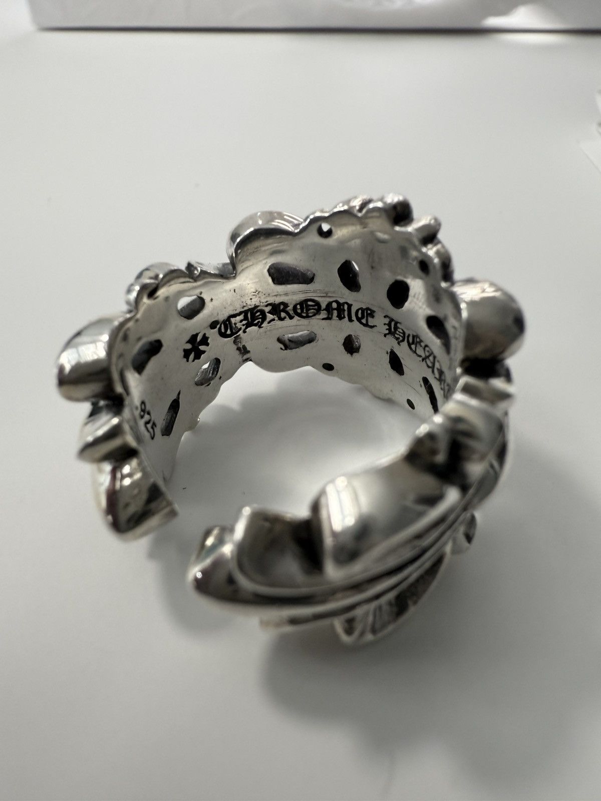 Chrome Hearts Chrome hearts double floral ring sz 7 Size ONE SIZE - 3 Thumbnail