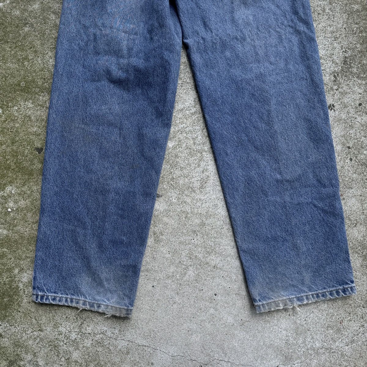 Vintage Thrashed Faded Distressed Tommy Jeans Skater ERD Grunge Size US 33 - 12 Thumbnail
