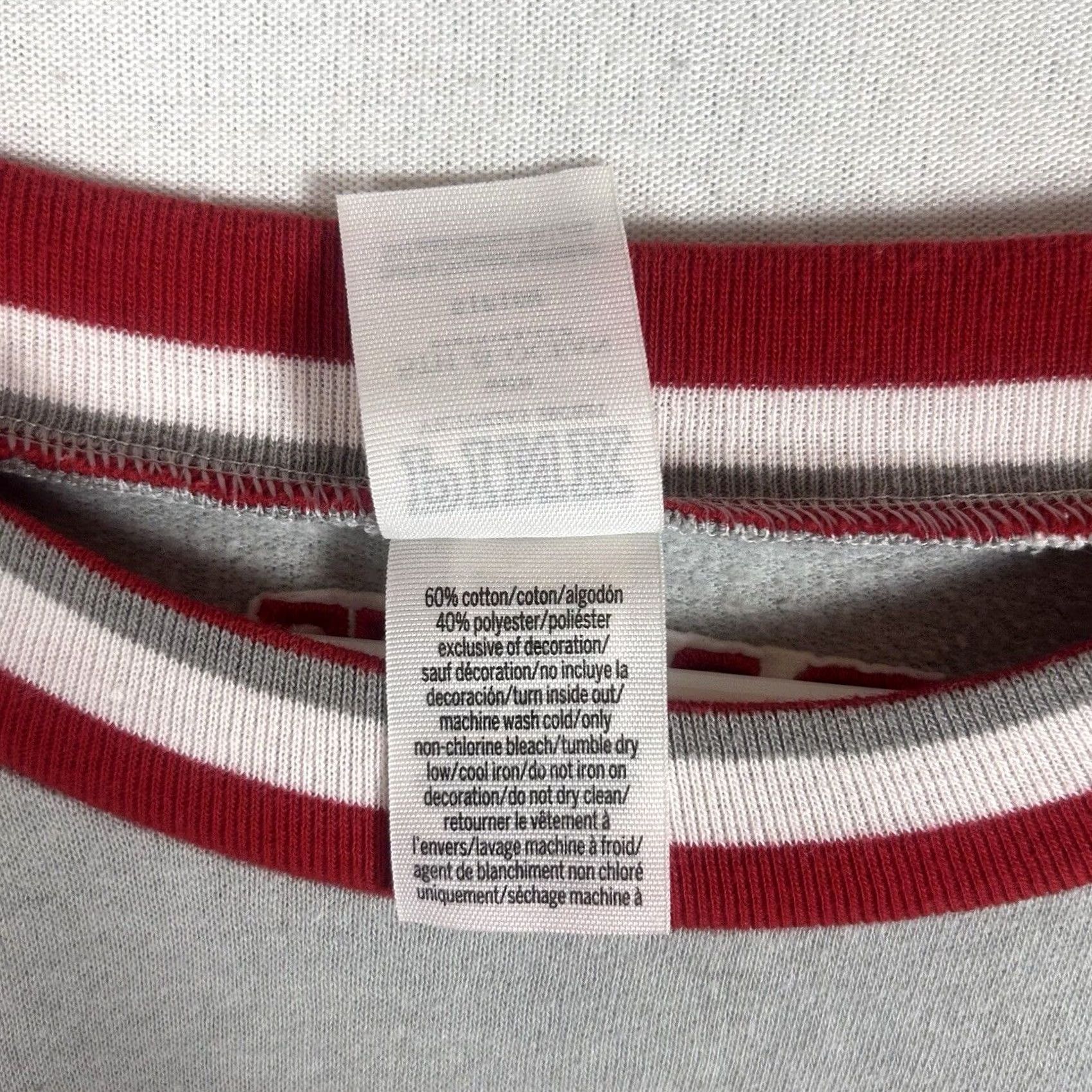 Pinko PINK Sweatshirt Women's Victoria's Secret Wisconsin Badgers NCAA Crew Neck Pullover Size S Gray/Jersey? Size S / US 4 / IT 40 - 3 Thumbnail