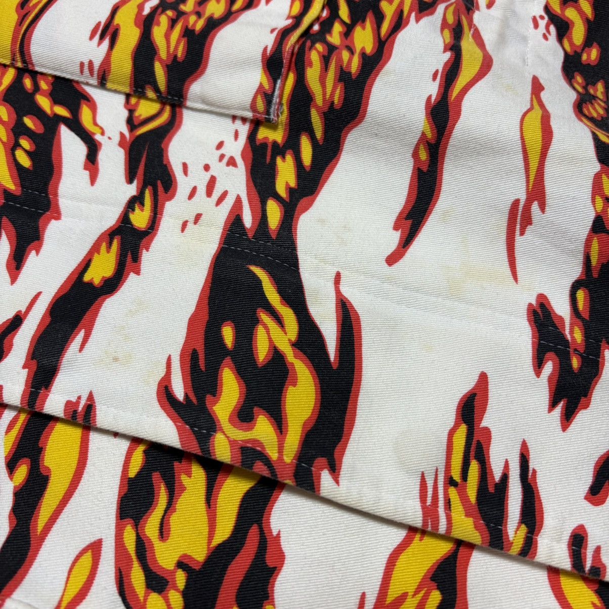 PHENOMENON Phenomenon 2007AW Flame Tiger Camo M-65 Field Jacket Size US XXL / EU 58 / 5 - 5 Thumbnail