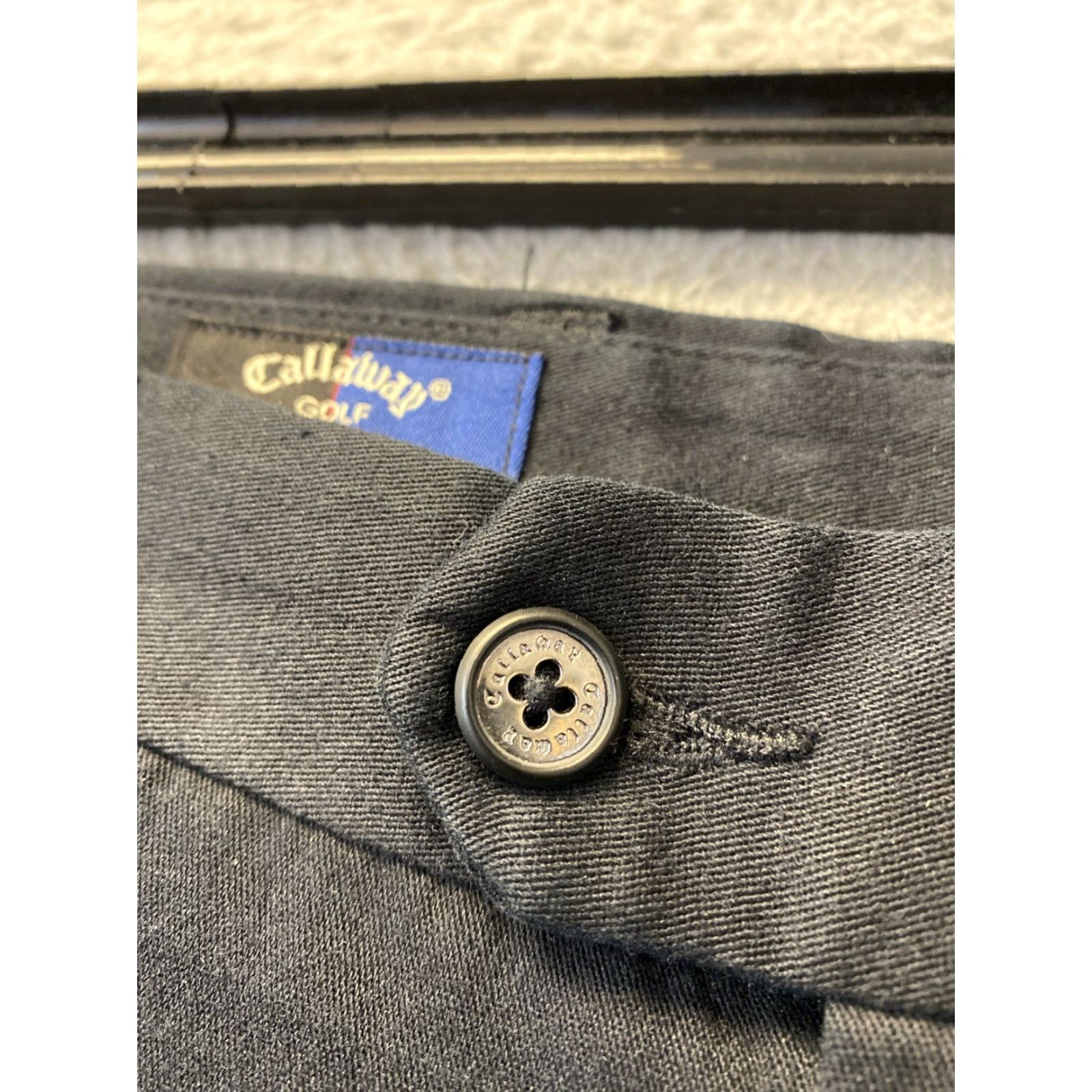 Callaway VINTAGE Callaway Mens Golf Pants 40x33 Black Cotton Casual Sports Men Size US 40 / EU 56 - 7 Thumbnail