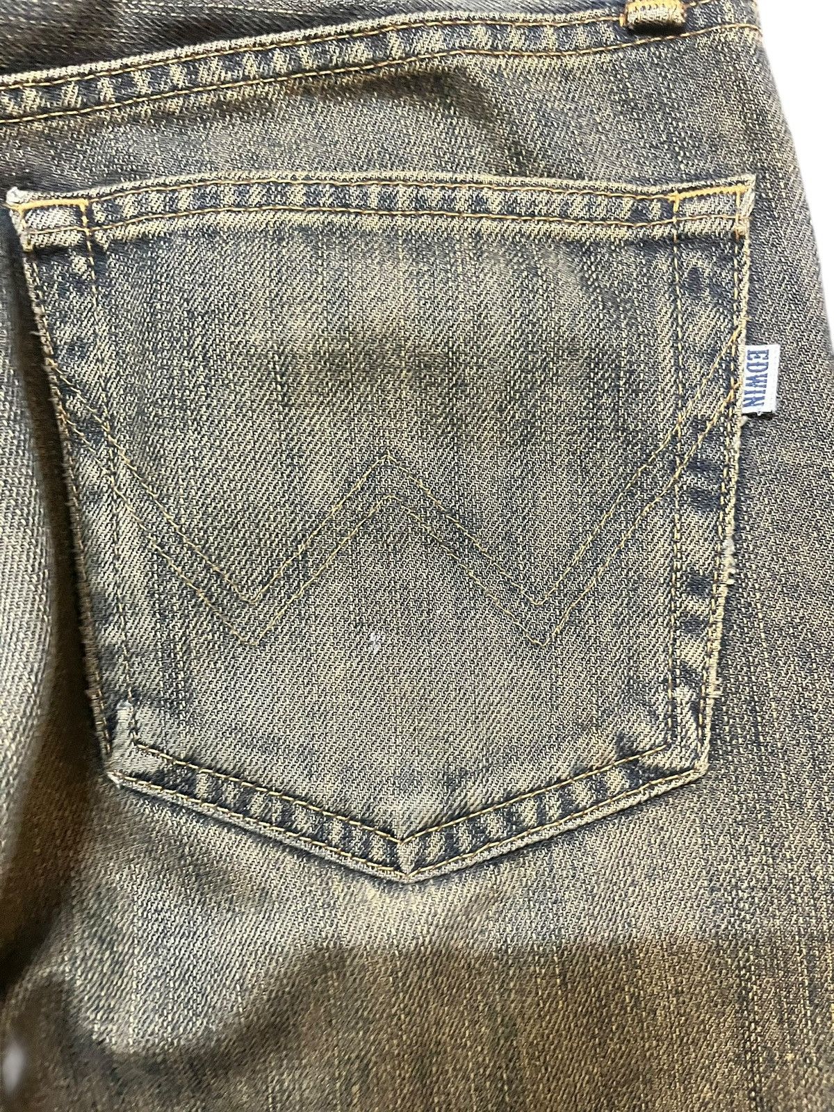 Edwin Vintage Edwin 402 International Basic Mudwash Denim Size US 31 - 7 Thumbnail