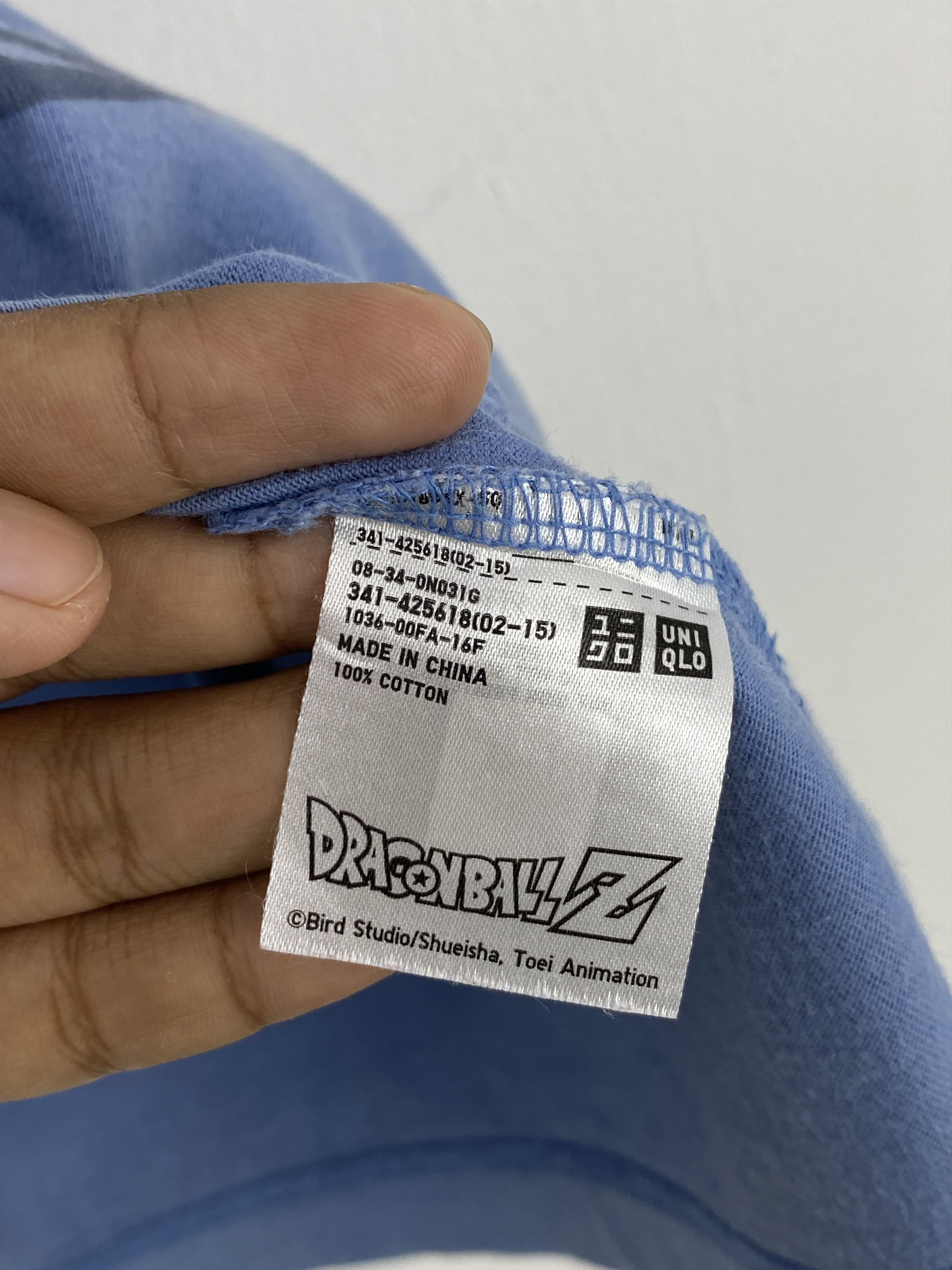 Uniqlo Uniqlo UT Dragon Ball Z Anime Tee TA0501 Size US L / EU 52-54 / 3 - 6 Thumbnail