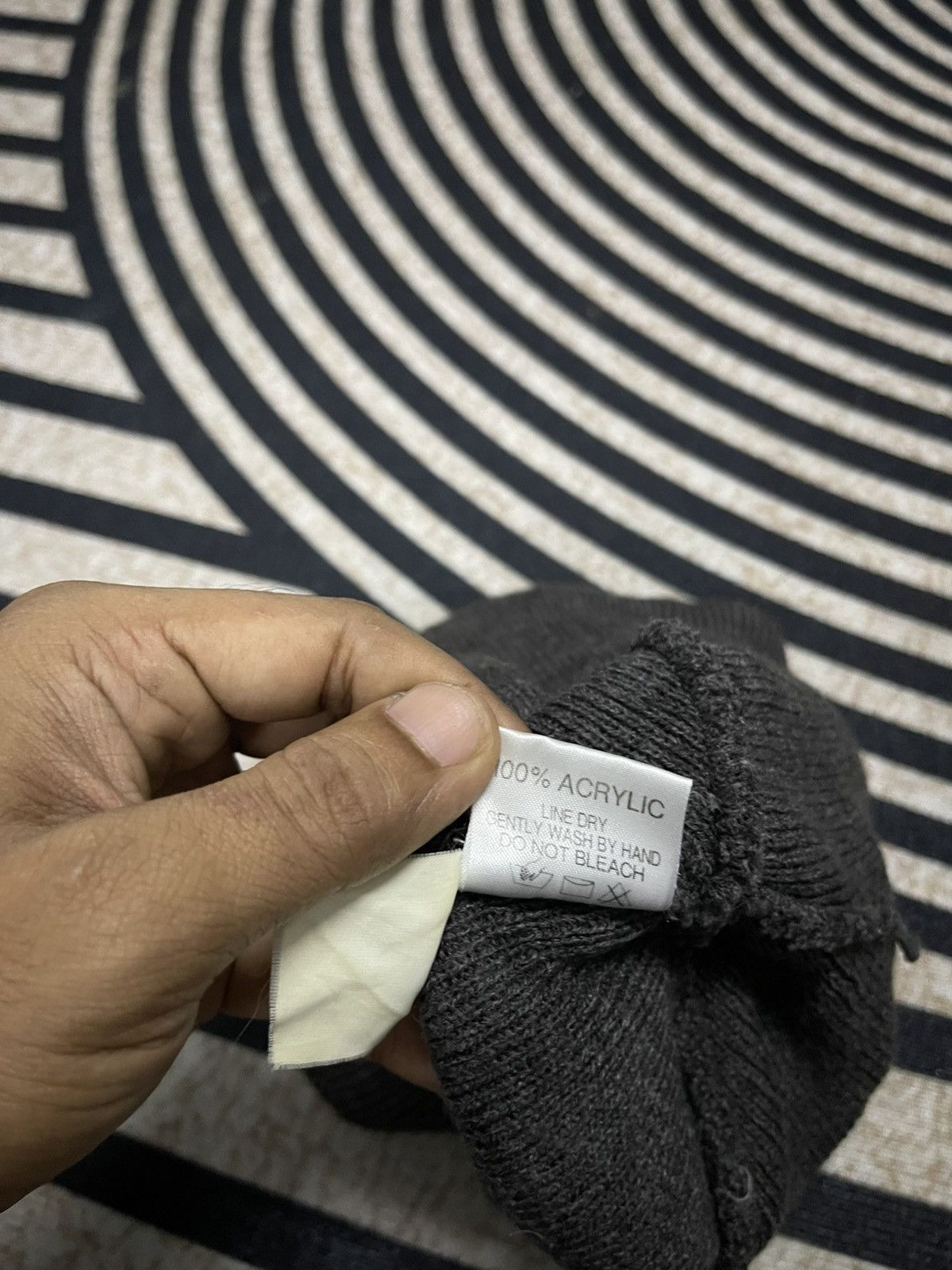 Adidas 90s ADIDAS THREE FOIL BEANIE HAT EMBROIDERED LOGO Size ONE SIZE - 5 Thumbnail