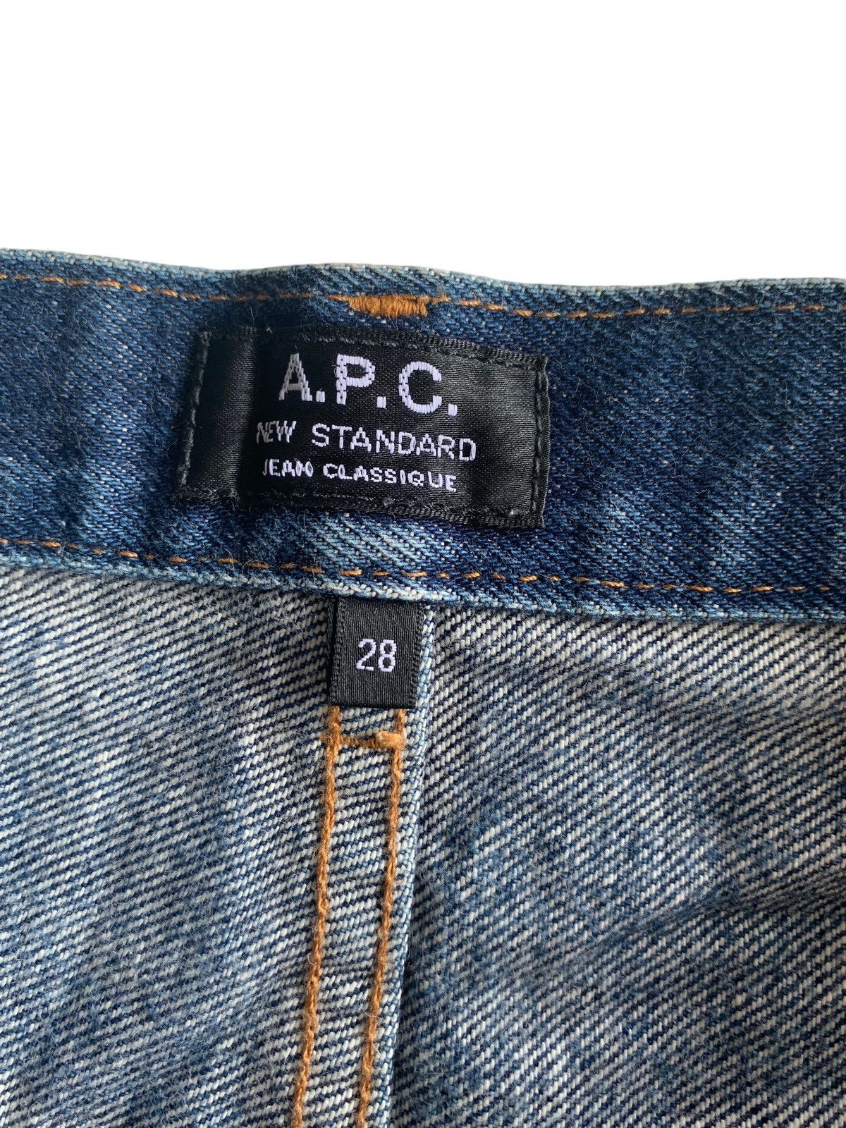 A.P.C. × Japanese Brand × Vintage A.P.C Selvedge Distressed Denim Size US 29 - 16 Thumbnail