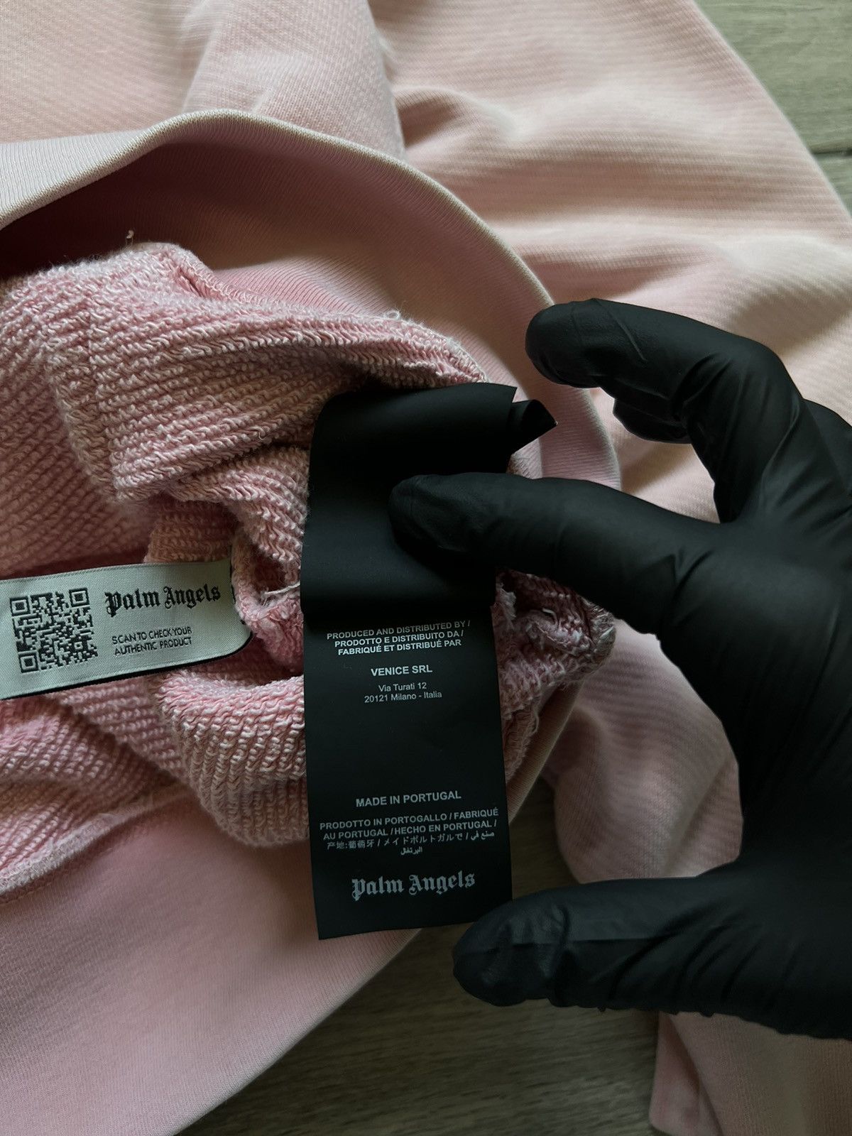 Palm Angels Palm Angels Pink Dancing Bears Logo Oversized Hoodie S Size Size US S / EU 44-46 / 1 - 13 Thumbnail