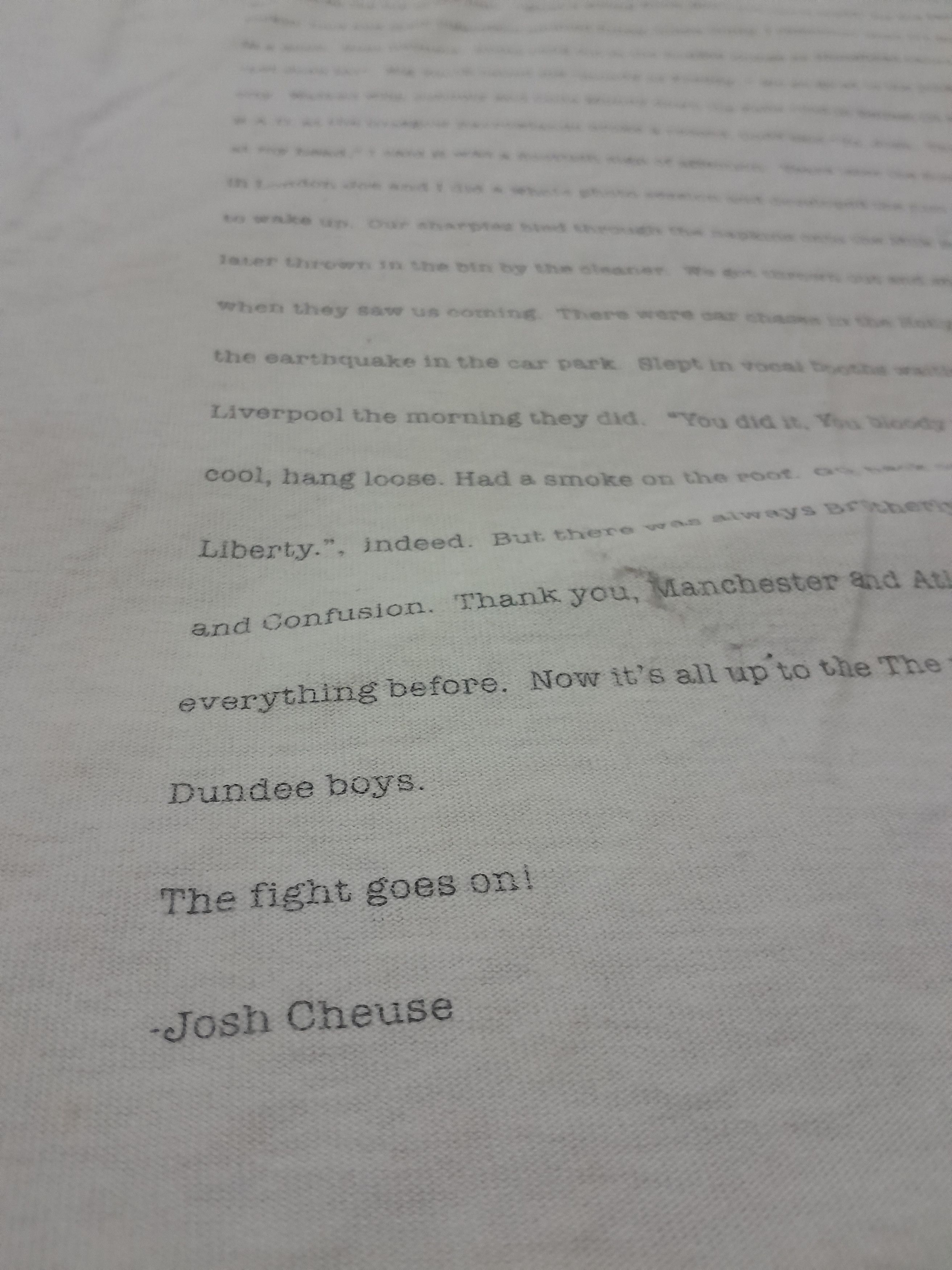 Stussy Stussy x josh cheuse tee Size US L / EU 52-54 / 3 - 5 Thumbnail