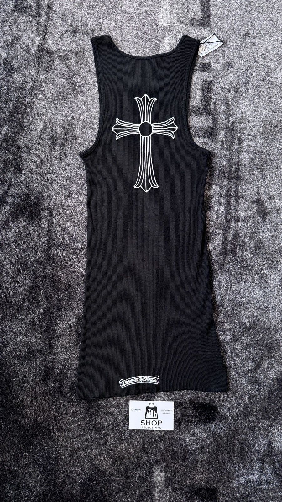 Chrome Hearts BRAND NEW CHROME HEARTS T-BAR LARGE CROSS TANK TOP Size US L / EU 52-54 / 3 - 1 Thumbnail