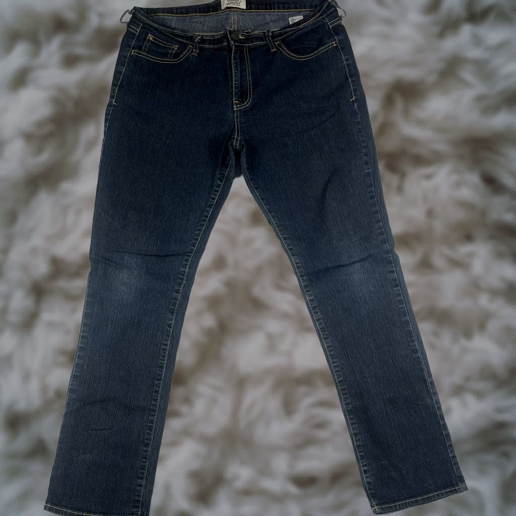 Old Navy Old Navy Women’s Jeans Size 10 Blue The Sweetheart Dark Wash Long Denim Size 32" / US 10 / IT 46 - 1 Thumbnail