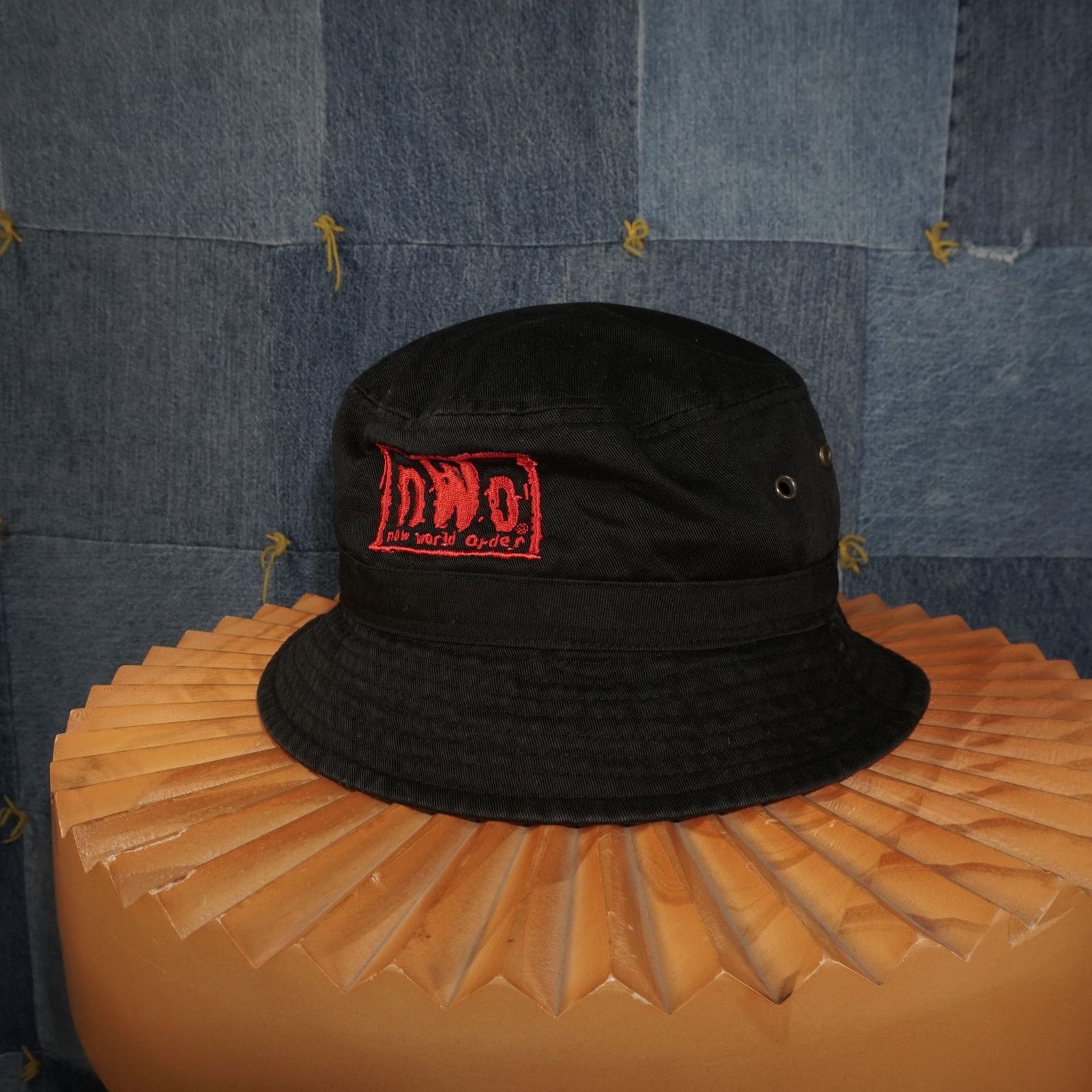 WWE OSFA- Vintage / Y2K WWE New World Order Wrestling Bucket Hat Size ONE SIZE - 2 Thumbnail