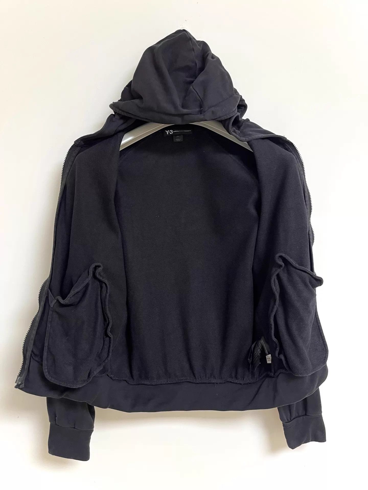 Adidas Adidas Y-3 Cutout Hoodie 10ss Size S / US 4 / IT 40 - 4 Thumbnail