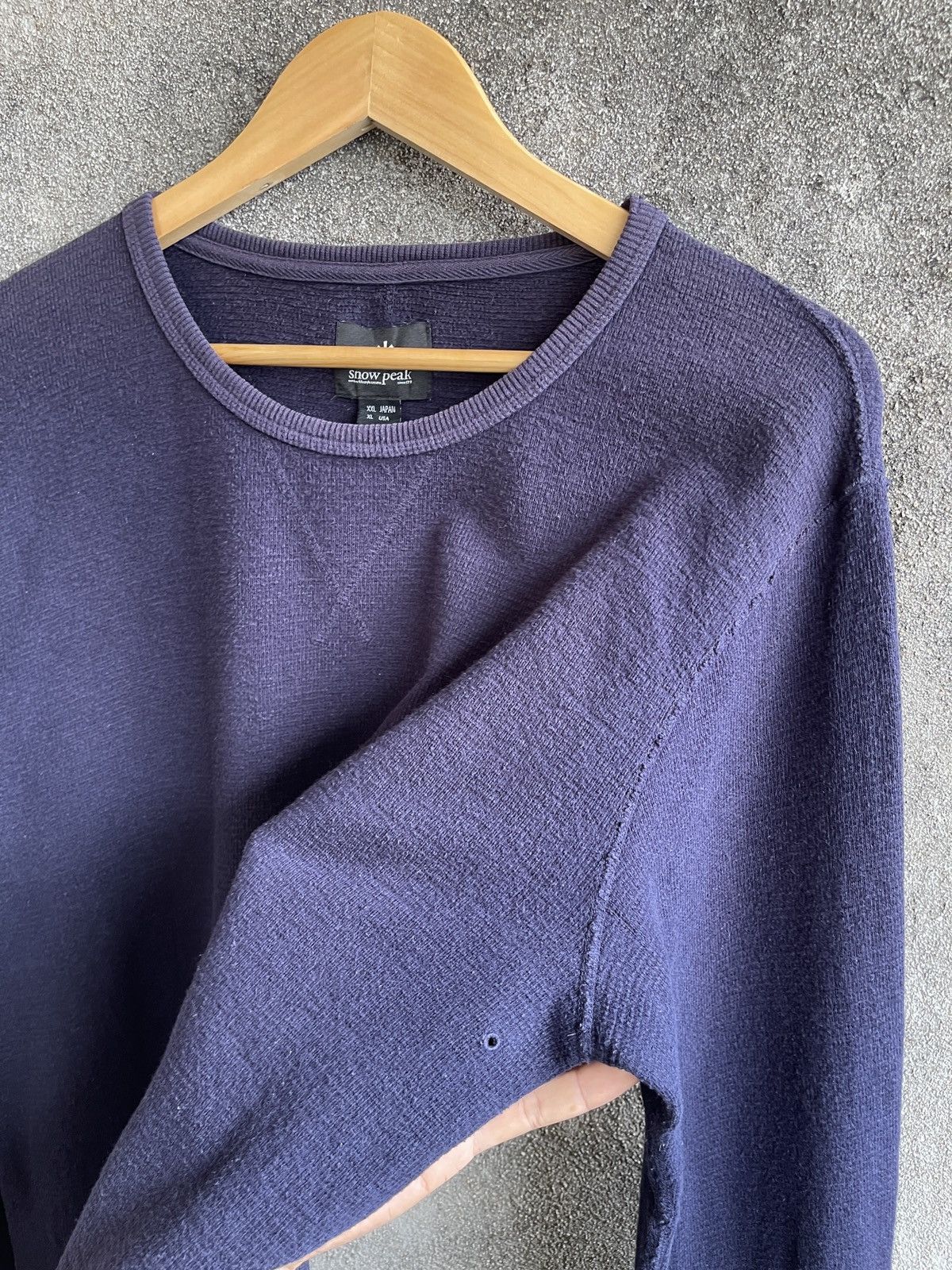 Snow Peak GoldwWin❄️Snow Peak❄️Outdoor Life Faded L/S Pocket Tee Size US L / EU 52-54 / 3 - 6 Thumbnail