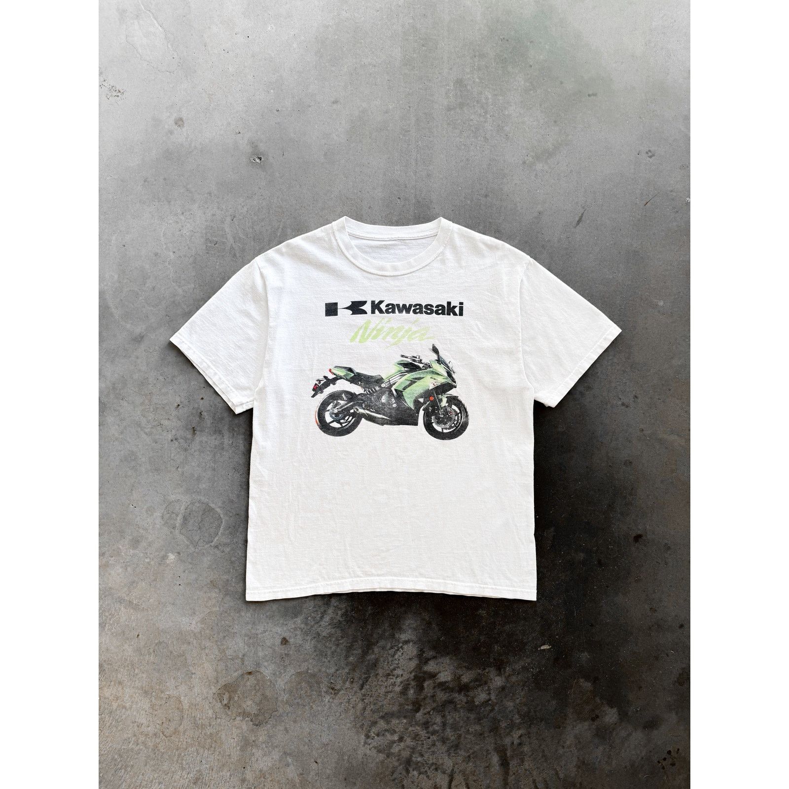 Vintage 2000s Kawasaki Ninja Bike Tee Size L Size US L / EU 52-54 / 3 - 1 Thumbnail