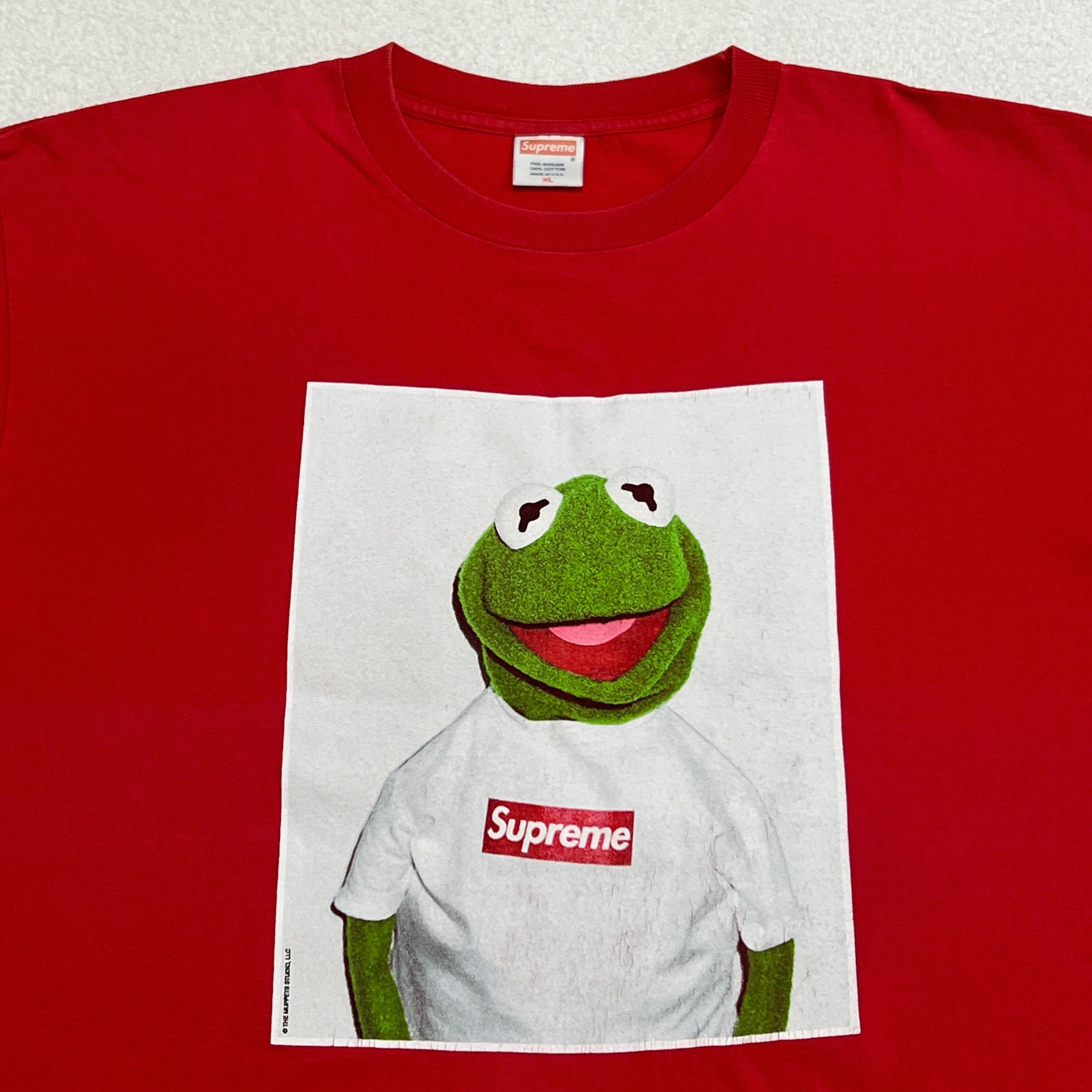 Supreme Supreme 08SS Kermit Tee Red Size US XL / EU 56 / 4 - 2 Thumbnail