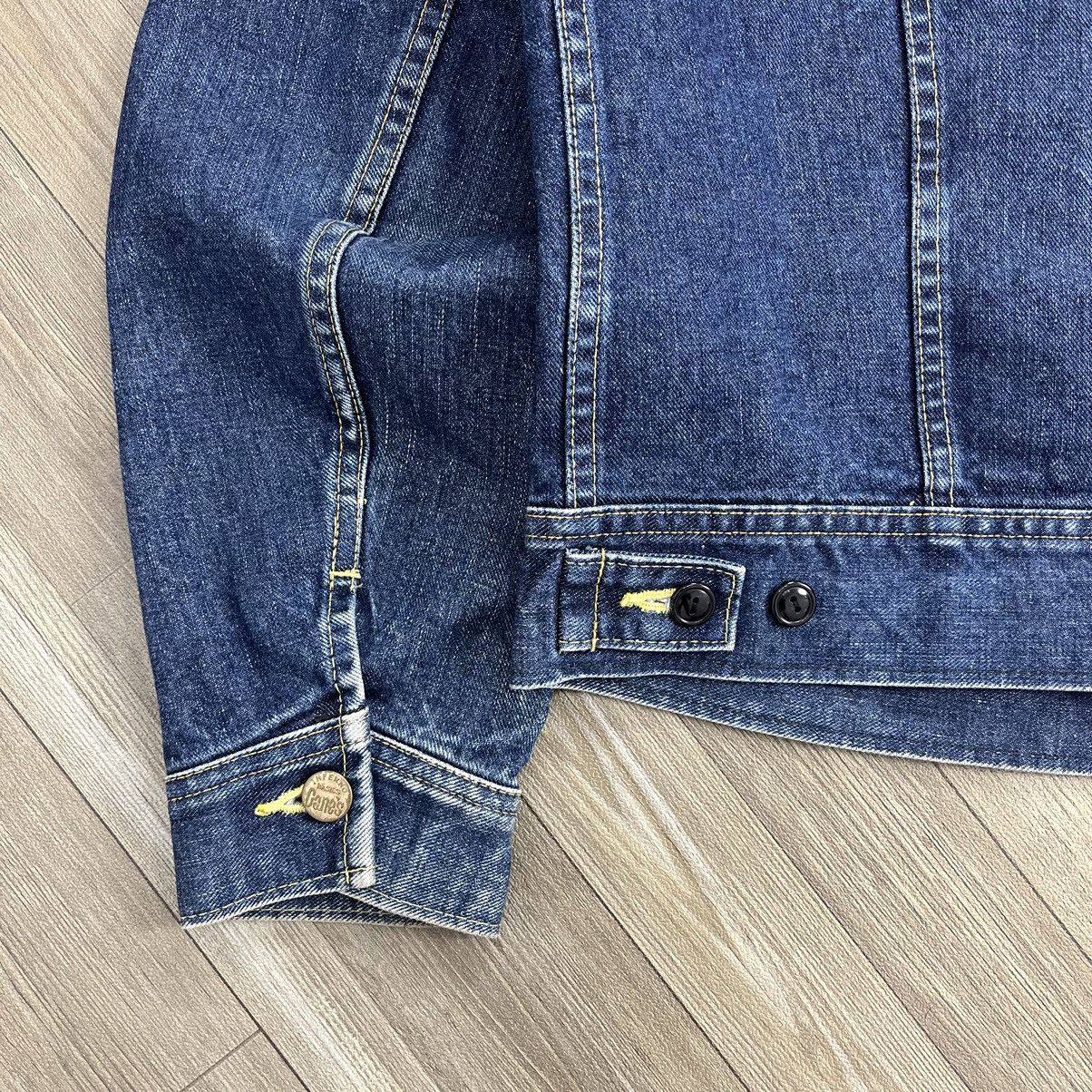 Japanese Brand × Sugar Cane × Toyo Enterprises Vintage Inferno Basics by Sugar Cane Selvedge Denim Jacket Size US L / EU 52-54 / 3 - 13 Thumbnail