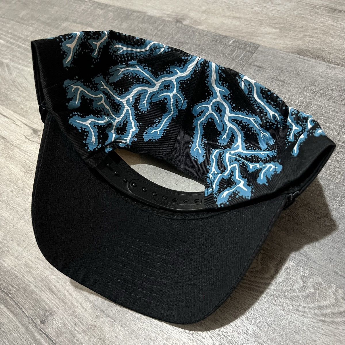 Nissan VTG American Thunder 90s Black Lightning Biker Trucker Hat Size ONE SIZE - 4 Thumbnail